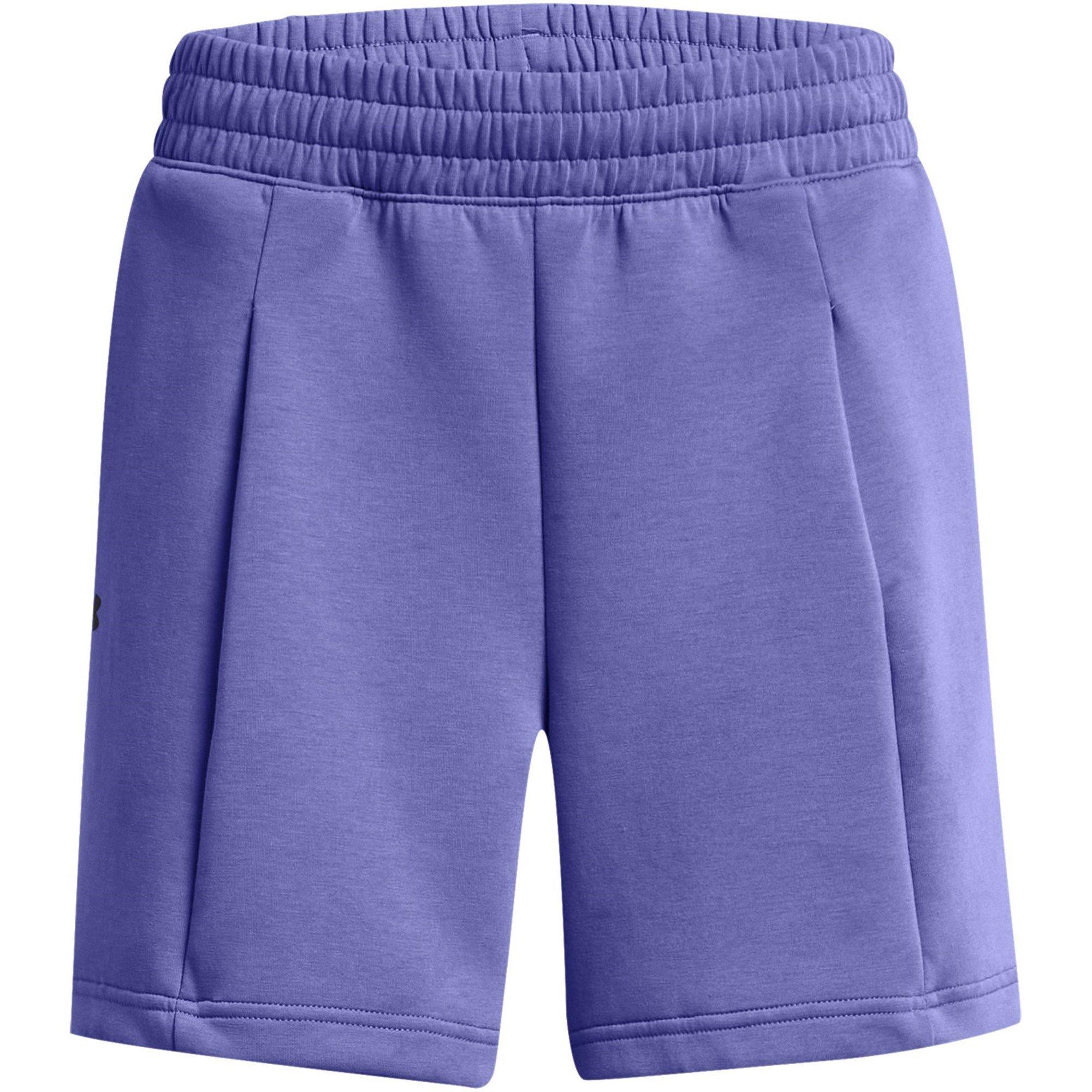 Under Armour Women's Fleece Performance Gym Shorts - Purple - 12 (M)