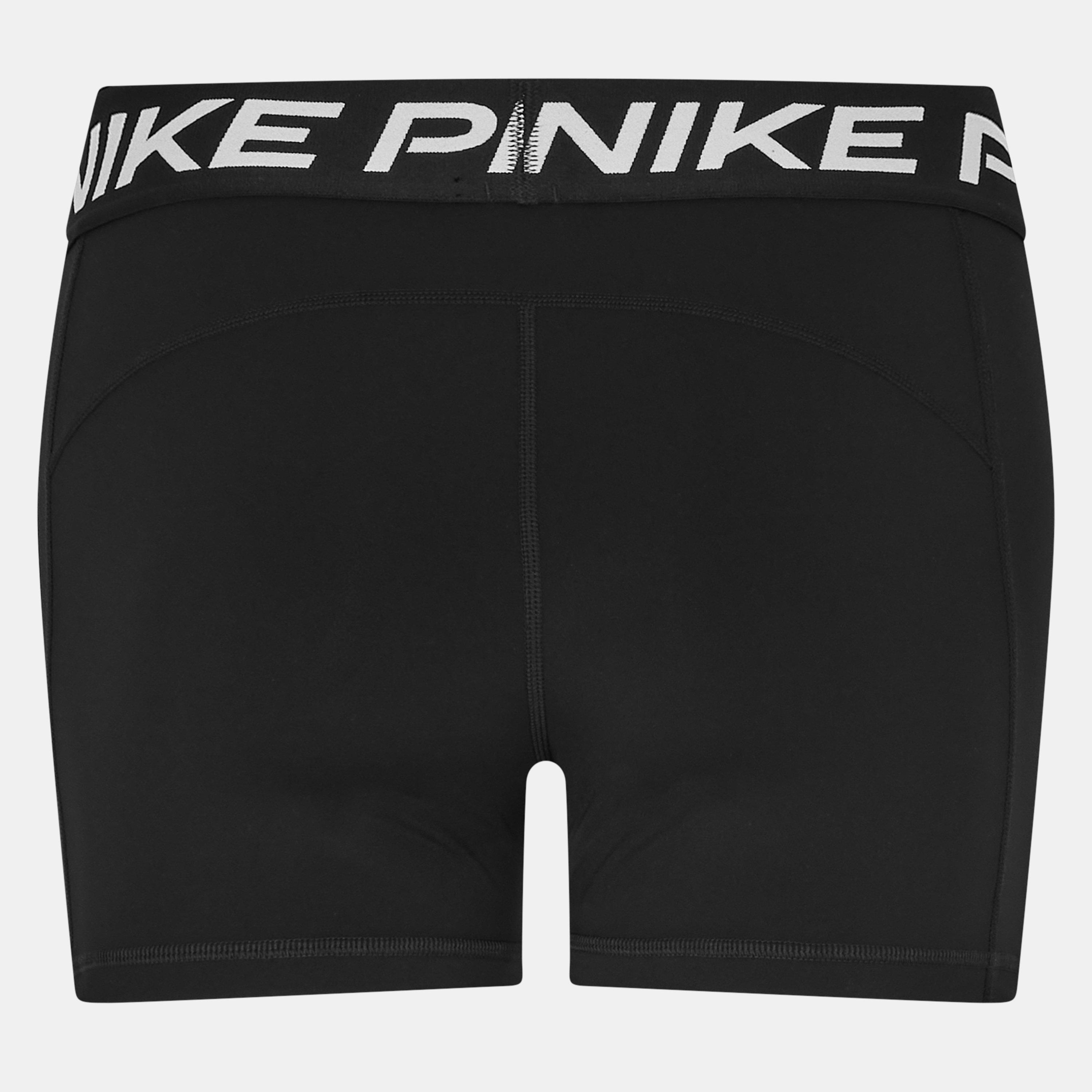 Black - Nike - Pro Three Inch Shorts Womens - 2