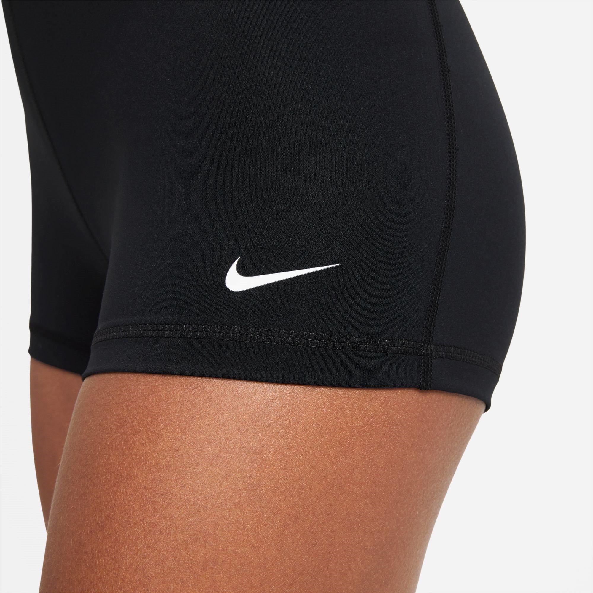Black - Nike - Pro Three Inch Shorts Womens - 5