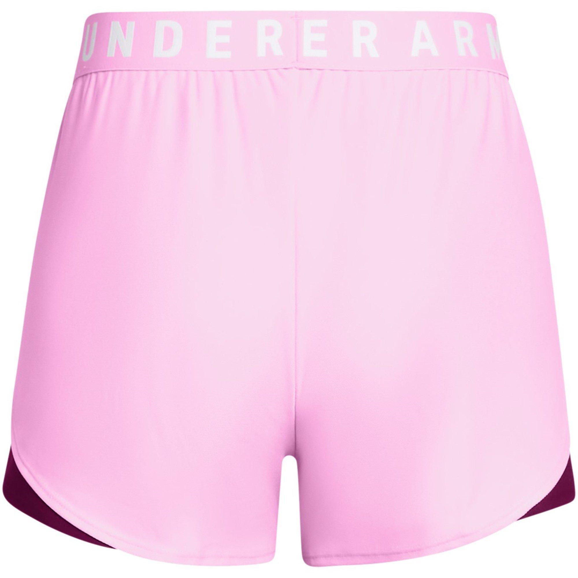 S.Pink/Purp/Wht - Under Armour - Under Play Up 3.0 Womens Shorts - 5