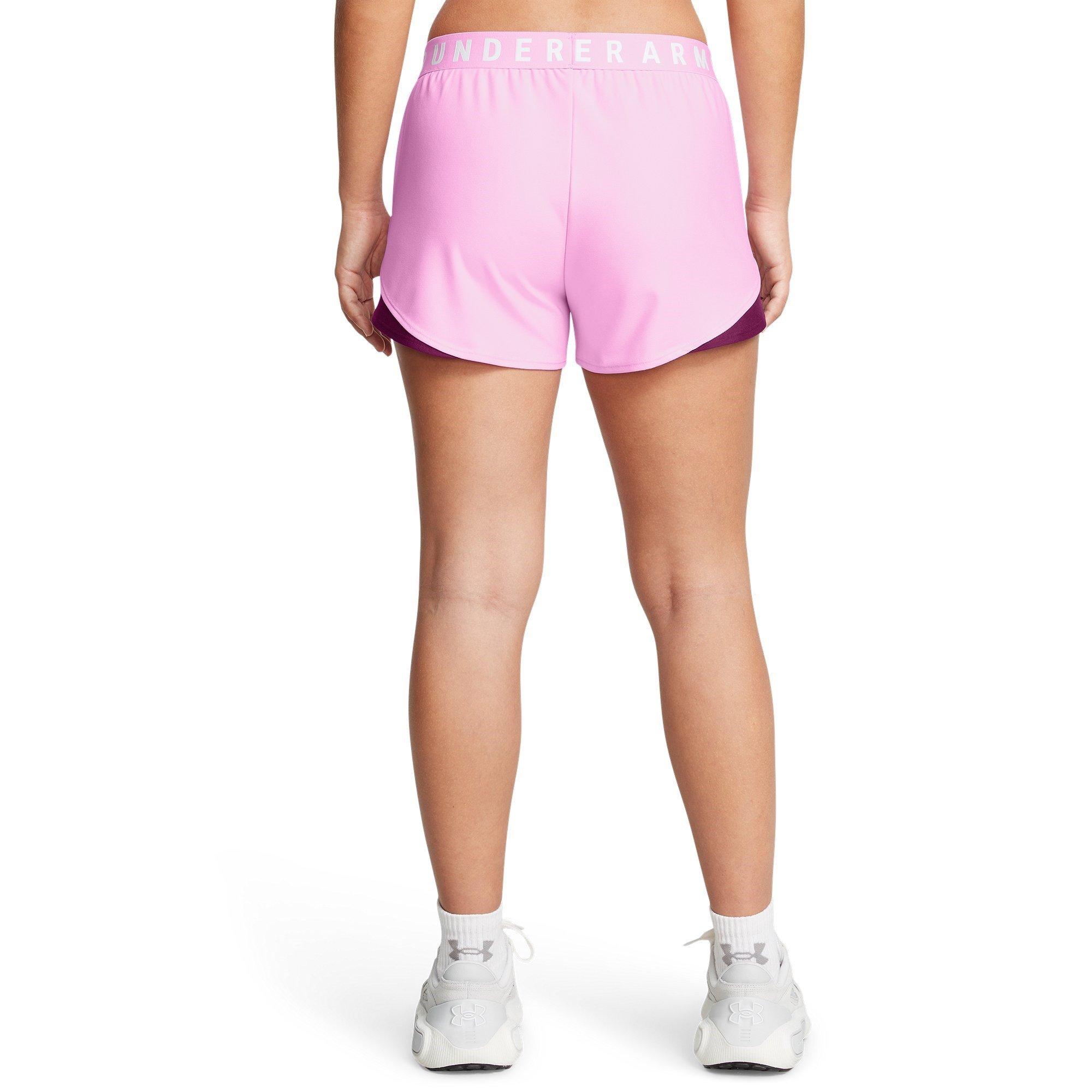 S.Pink/Purp/Wht - Under Armour - Under Play Up 3.0 Womens Shorts - 3