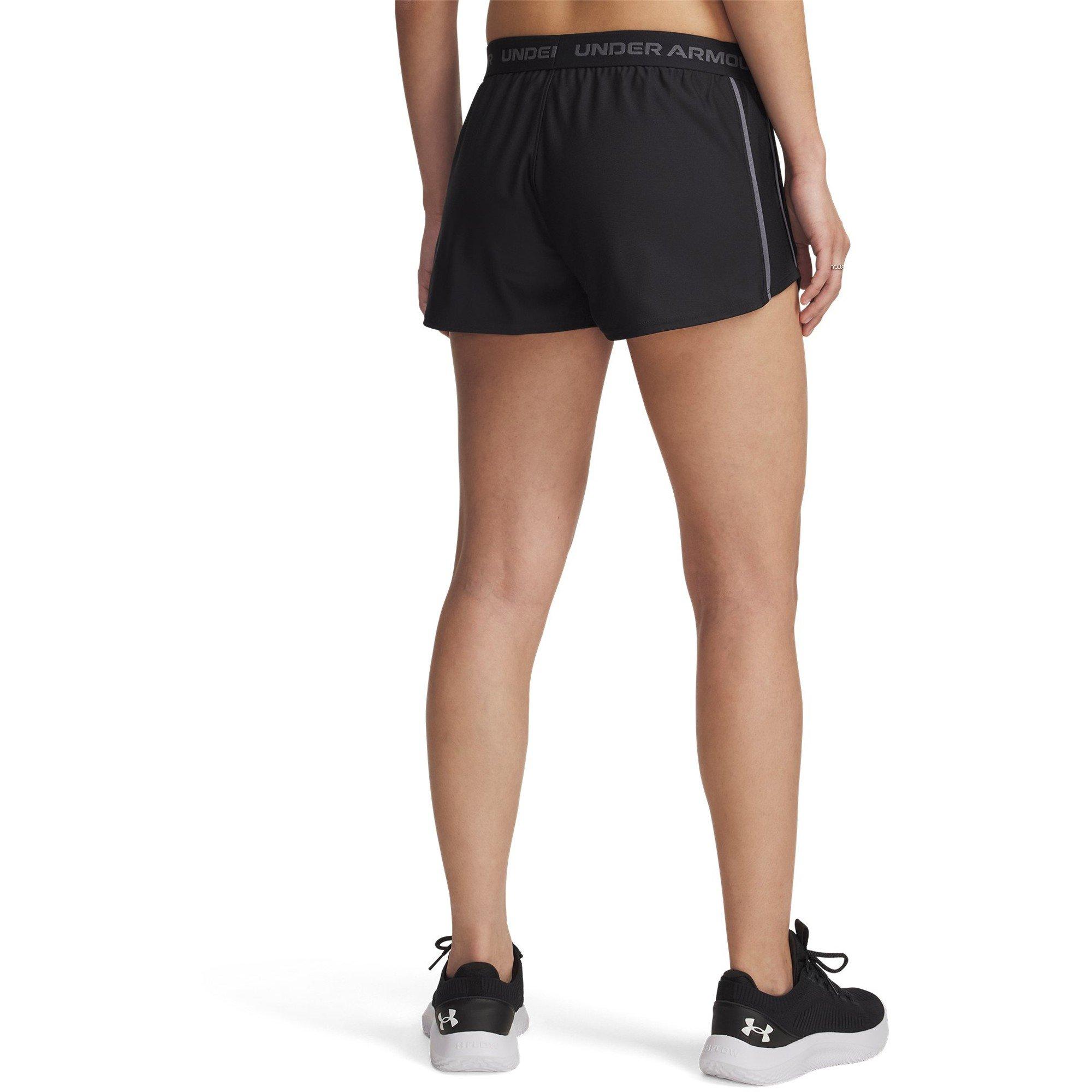 Blk/Castlerock - Under Armour - Women's Performance Gym Shorts - 2