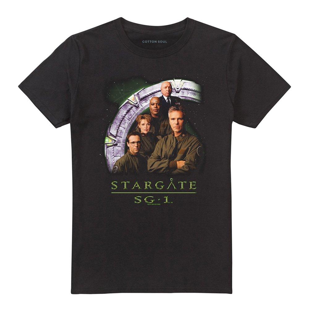 Black - Other - Sg1 Cast Stacked T Shirt Black - 4