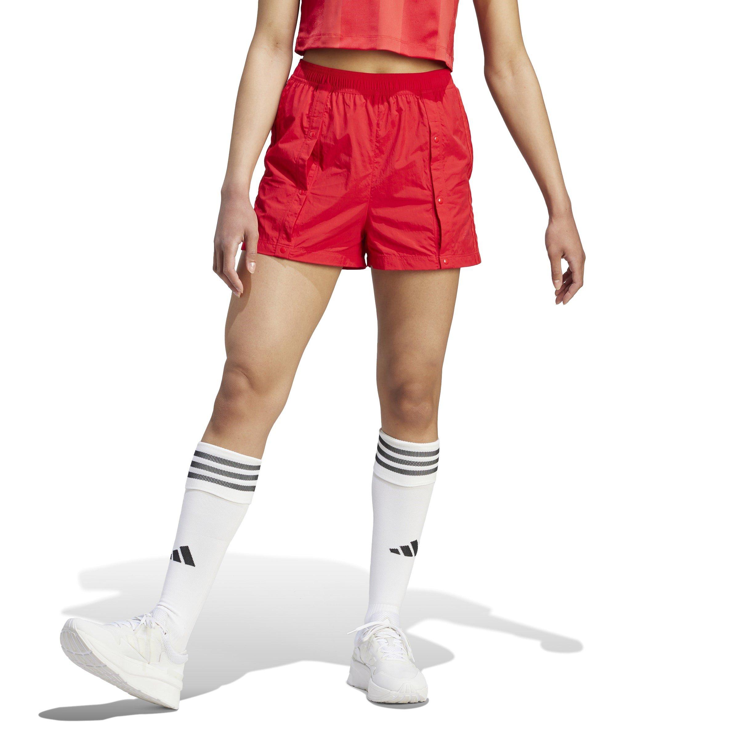 Rød - adidas - Snap-Button Shorts Womens - 2