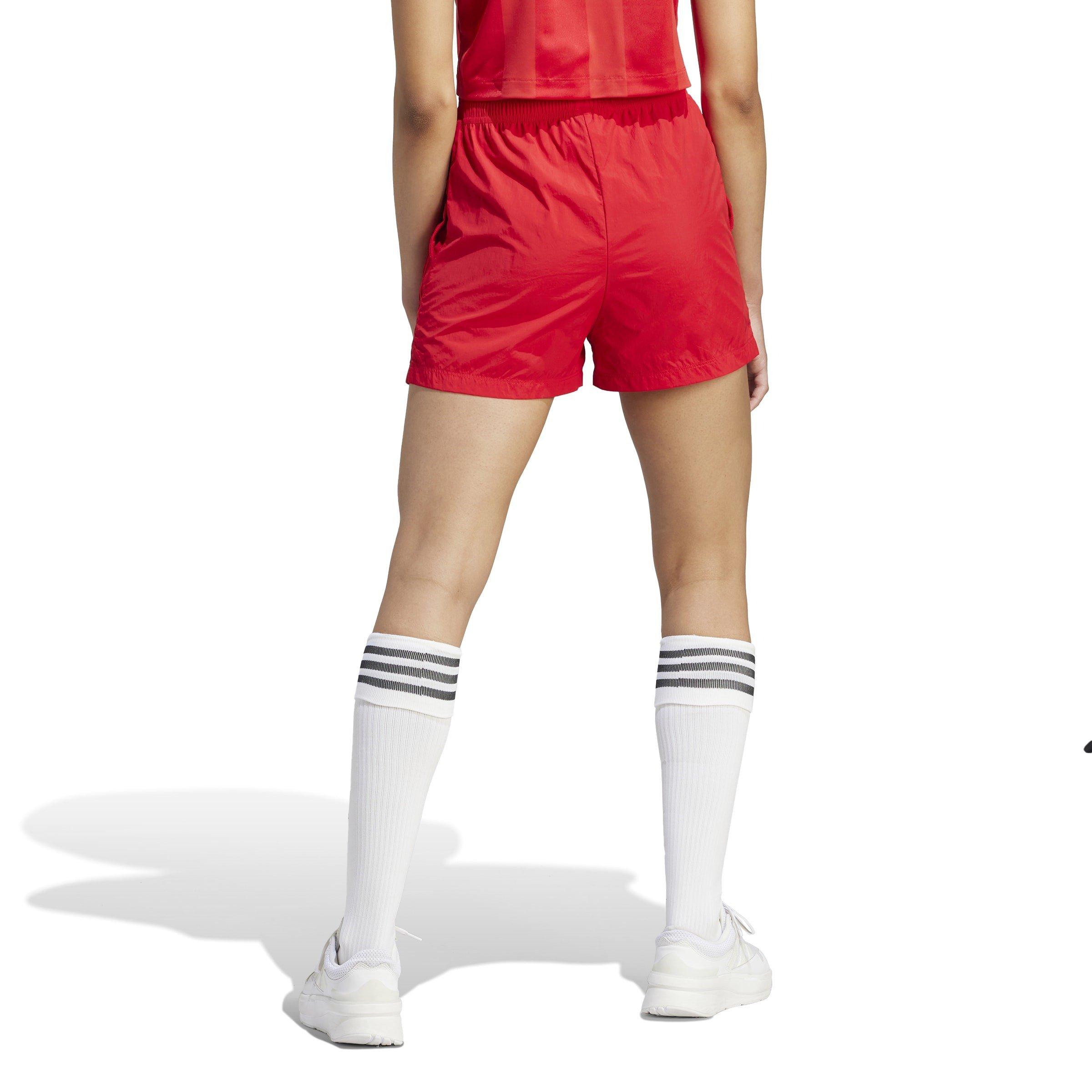 Rød - adidas - Snap-Button Shorts Womens - 3