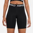 Noir - Nike - Pro 7inch High Rise Shorts Womens - 1