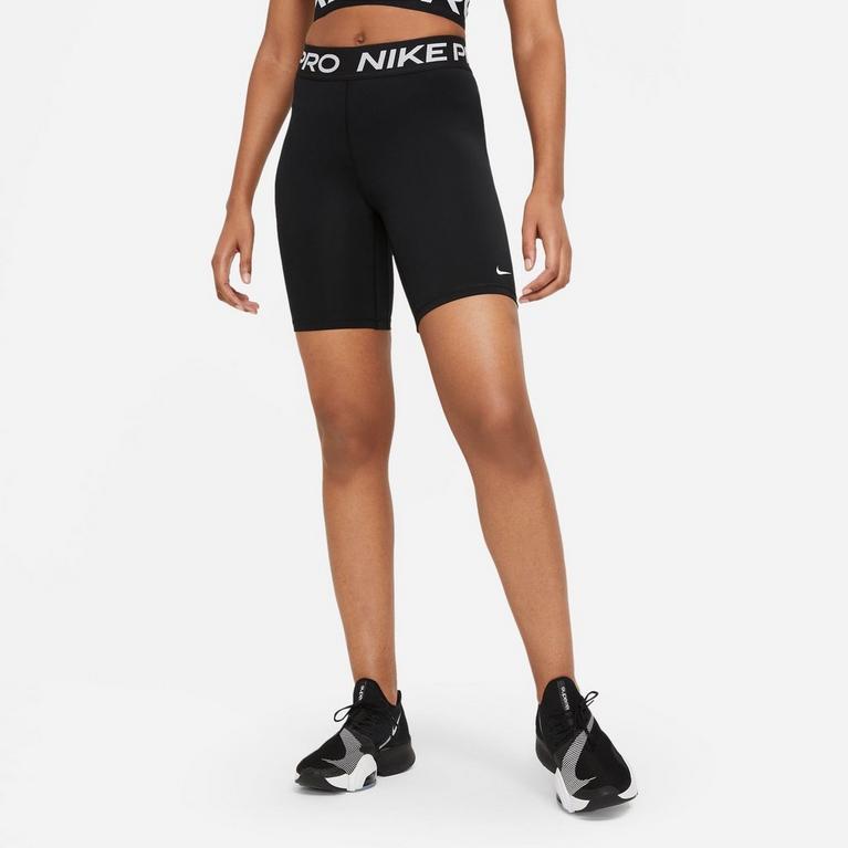 Negro - Nike - Pro 7inch High Rise Shorts Womens - 3
