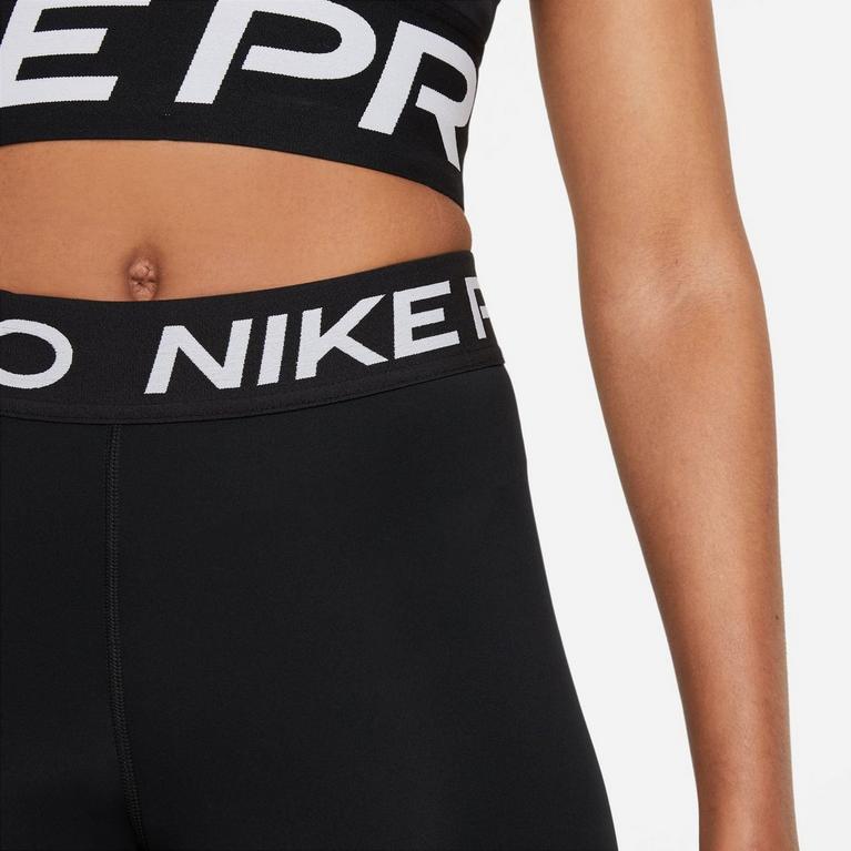 Noir - Nike - Pro 7inch High Rise Shorts Womens - 5