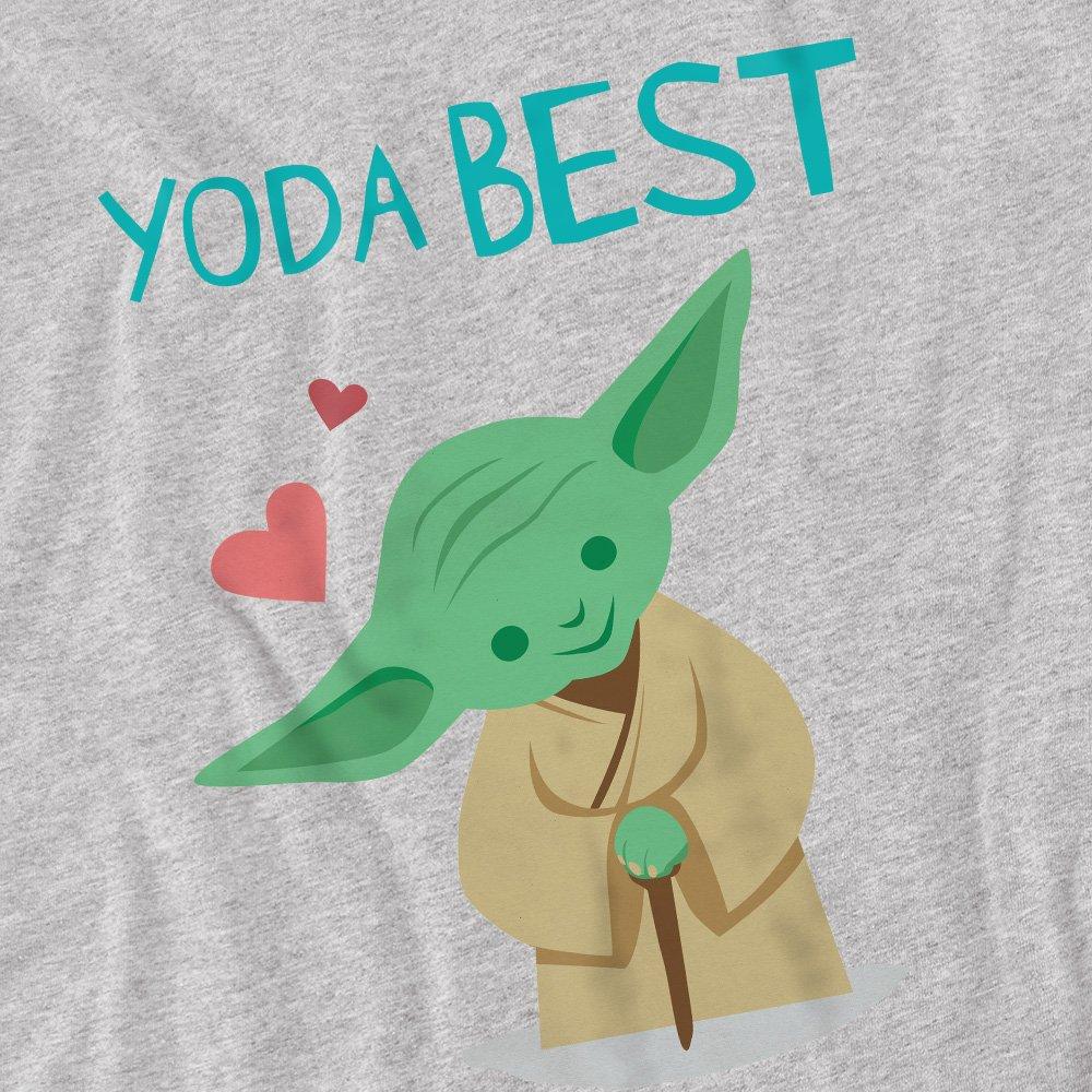 Grey - Star Wars - Star Wars MotherS Day Yoda Best Mum T-Shirt Grey - 2