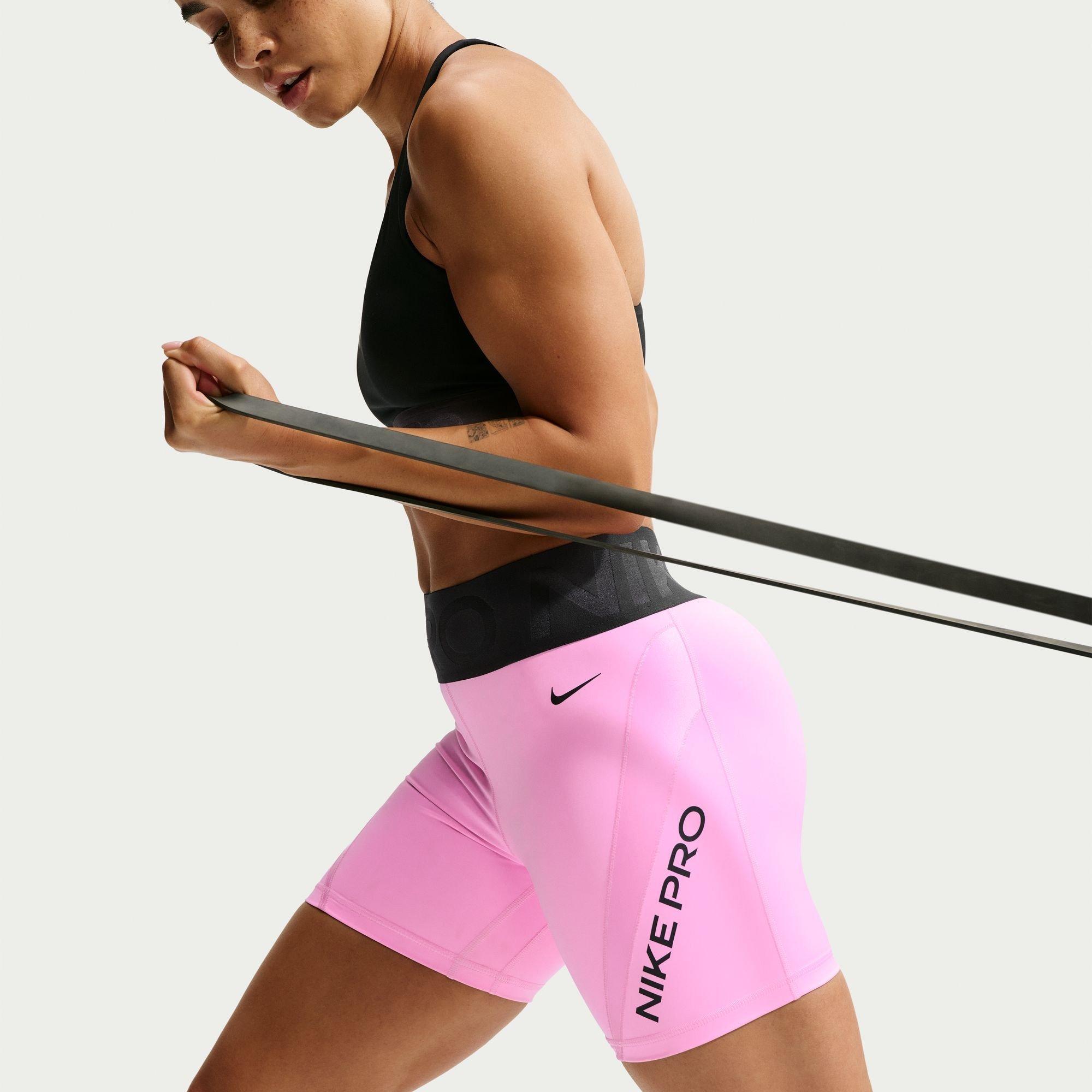 Pink Rise - Nike - Womens Keely Sculpt 5in Performance Shorts - 3