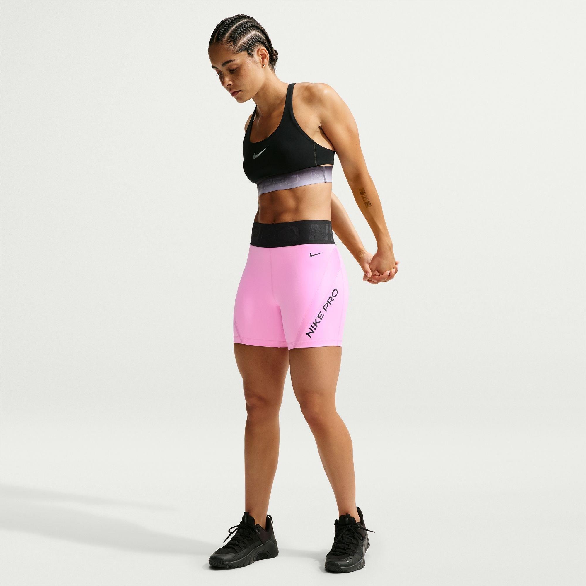 Pink Rise - Nike - Womens Keely Sculpt 5in Performance Shorts - 4