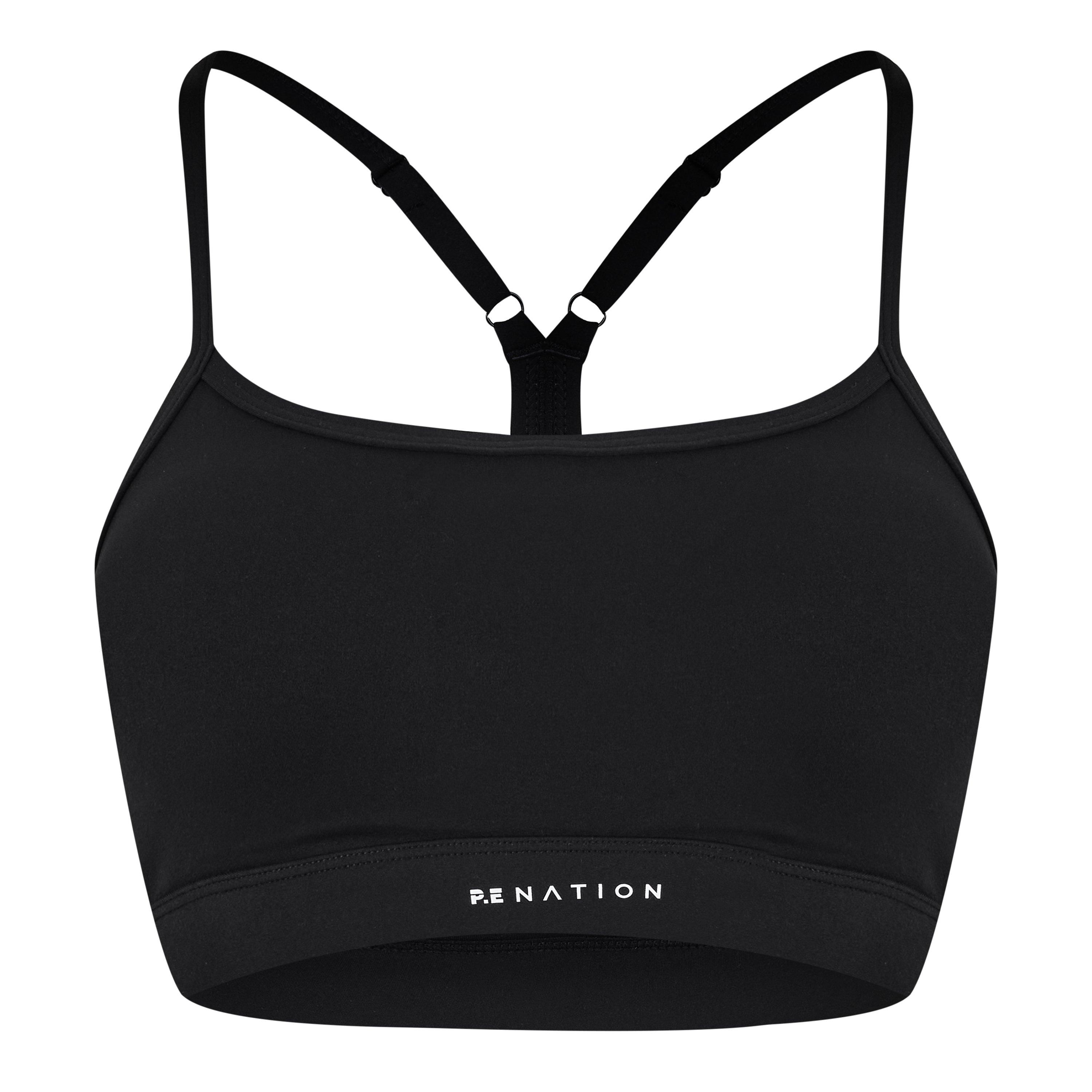 Black - PE Nation - Women's Signature Medium Impact Sports Bra - 6