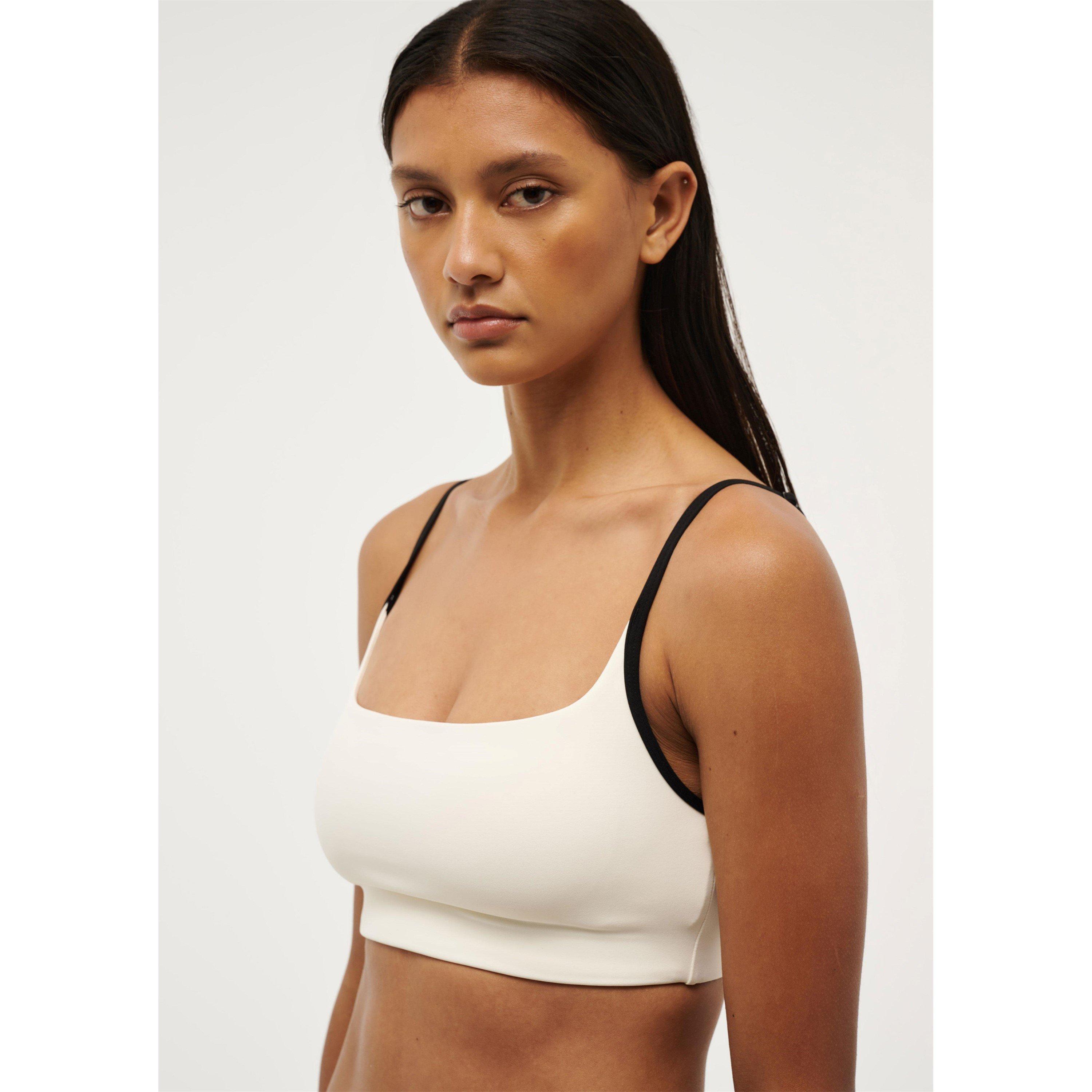 Whisper White - PE Nation - Women's Preview Medium Impact Sports Bra - 2