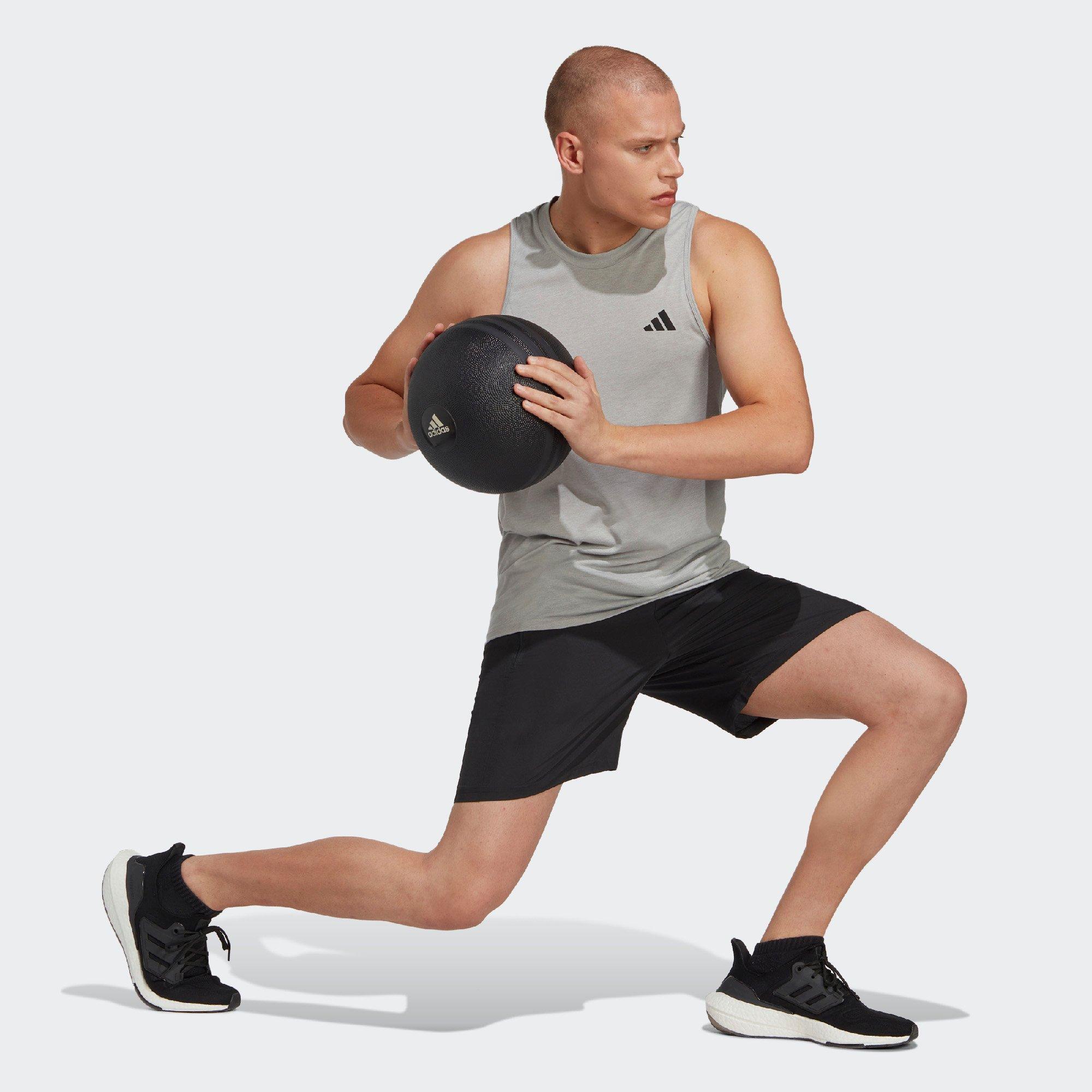 Black/White - adidas - Train Essentials Mens Woven Training Shorts - 4