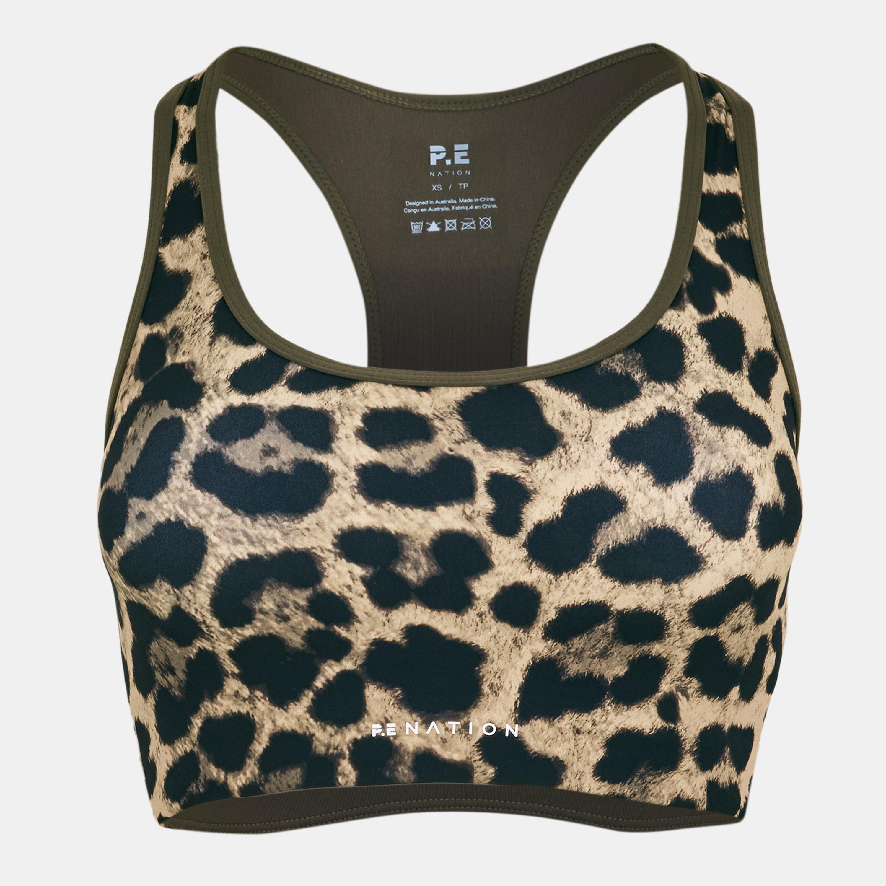 Leo Print - PE Nation - Stellar Sports Bra - 1