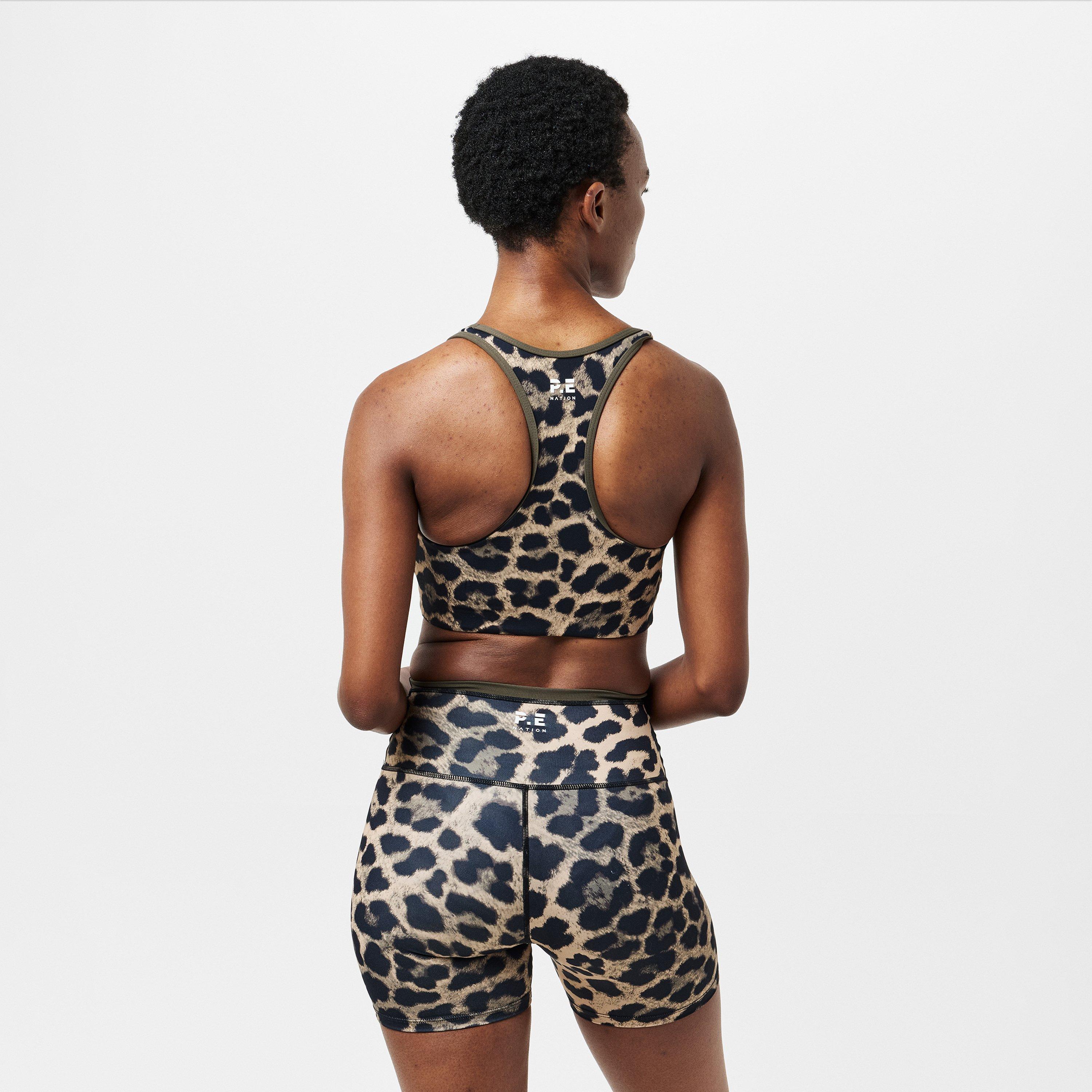 Leo Print - PE Nation - Stellar Sports Bra - 4