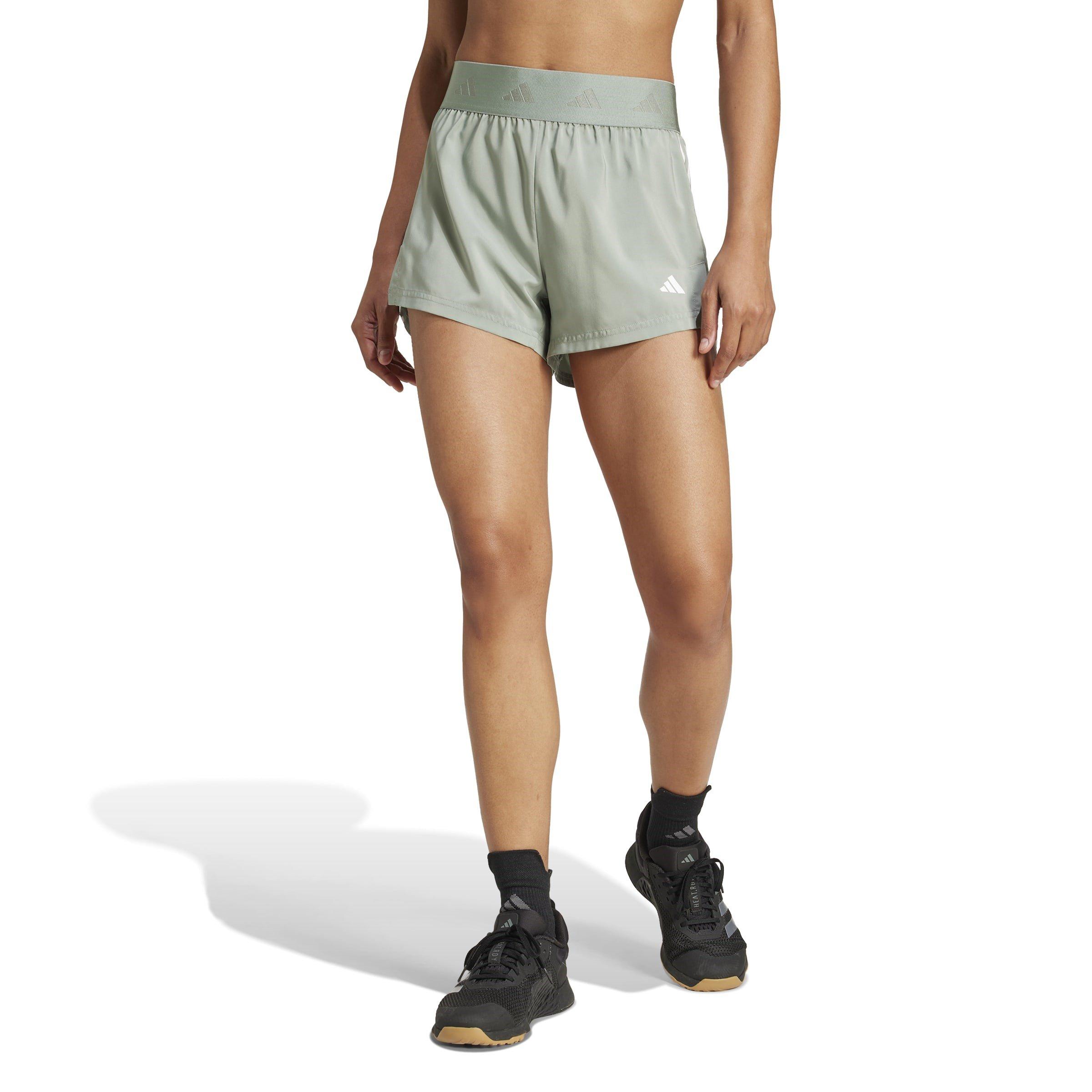 Silve Green/Wht - adidas - adidas Own the Run Shorts Womens - 2