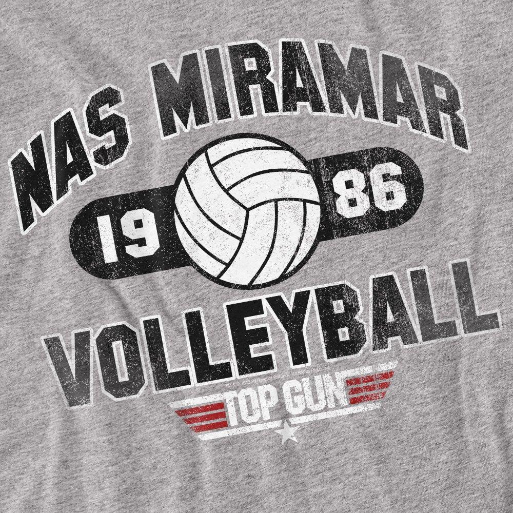 Grey - Top Gun - Top Gun Nas Miramar Volleyball Long Sleeve T-Shirt - 2