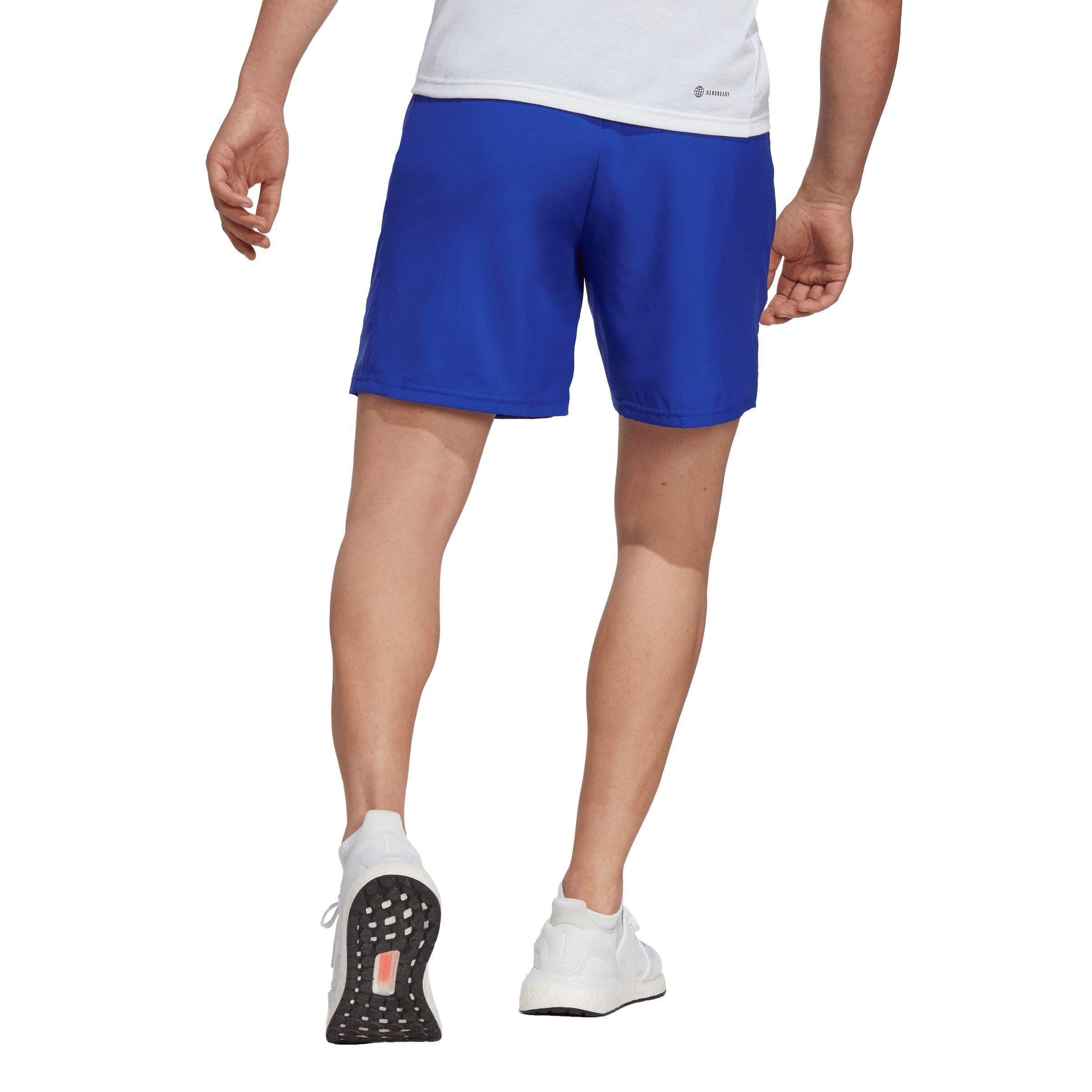 Lucid Blu/Black - adidas - Train Essentials Mens Woven Performance Shorts - 3