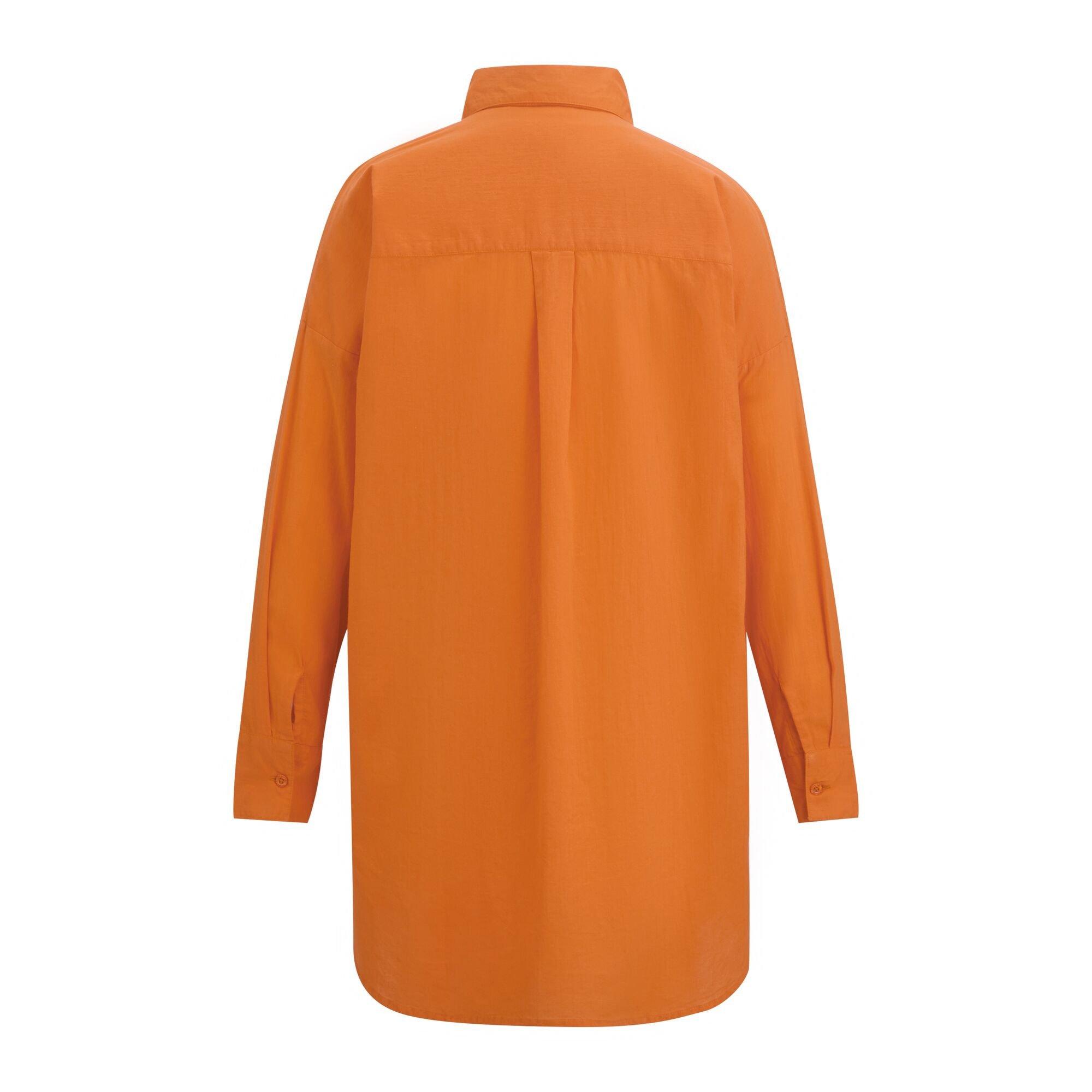 Tangerinetng - Regatta - Women's Prena Long-Sleeve Cotton Cover up - 8