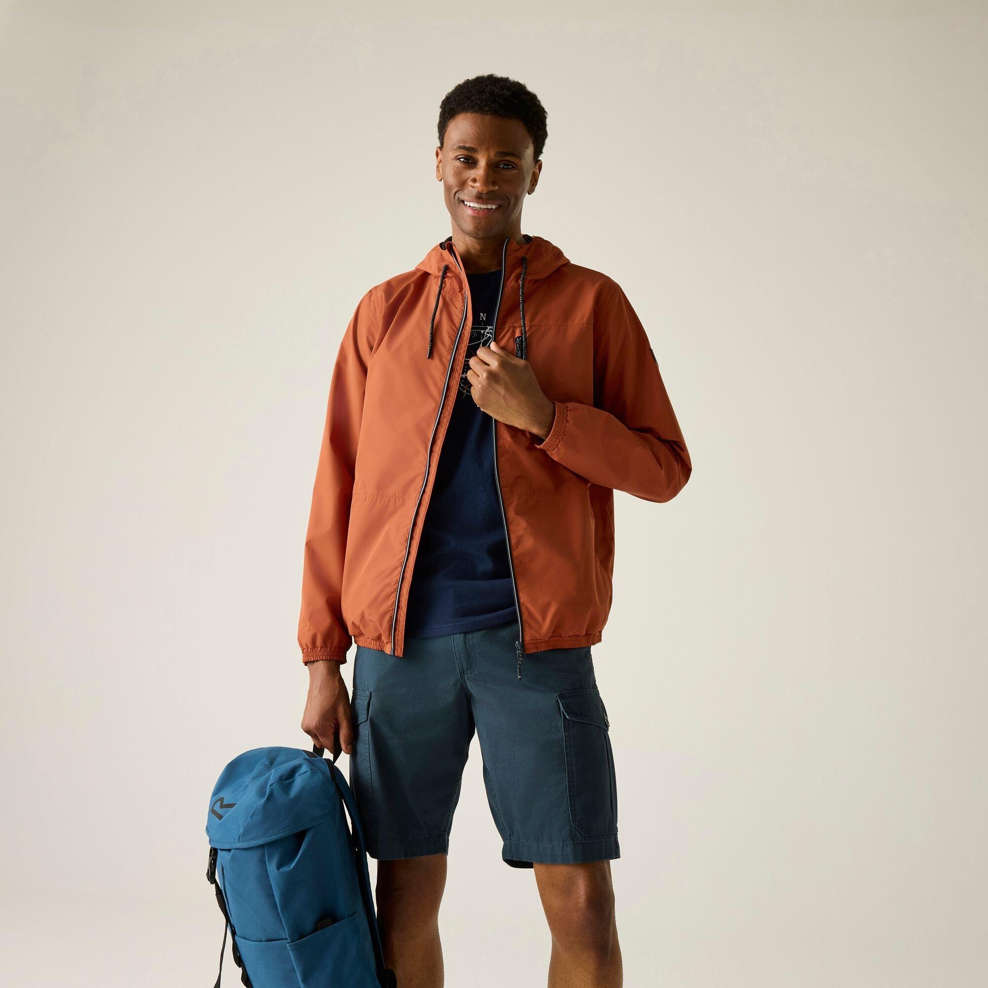 Brick(Black) - Regatta - Mens Shorebay Waterproof Isotex Jacket - 5