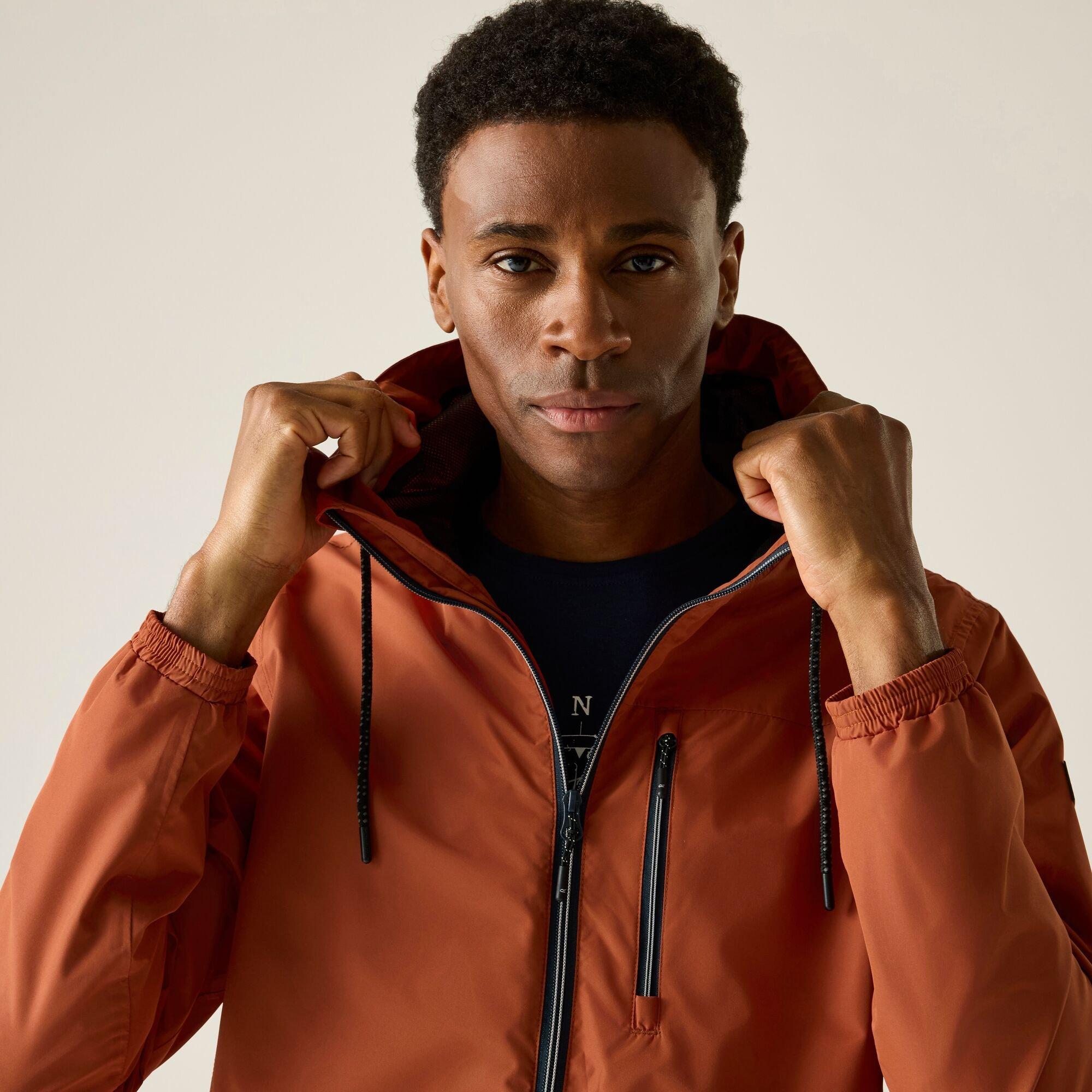 Brick(Black) - Regatta - Mens Shorebay Waterproof Isotex Jacket - 7