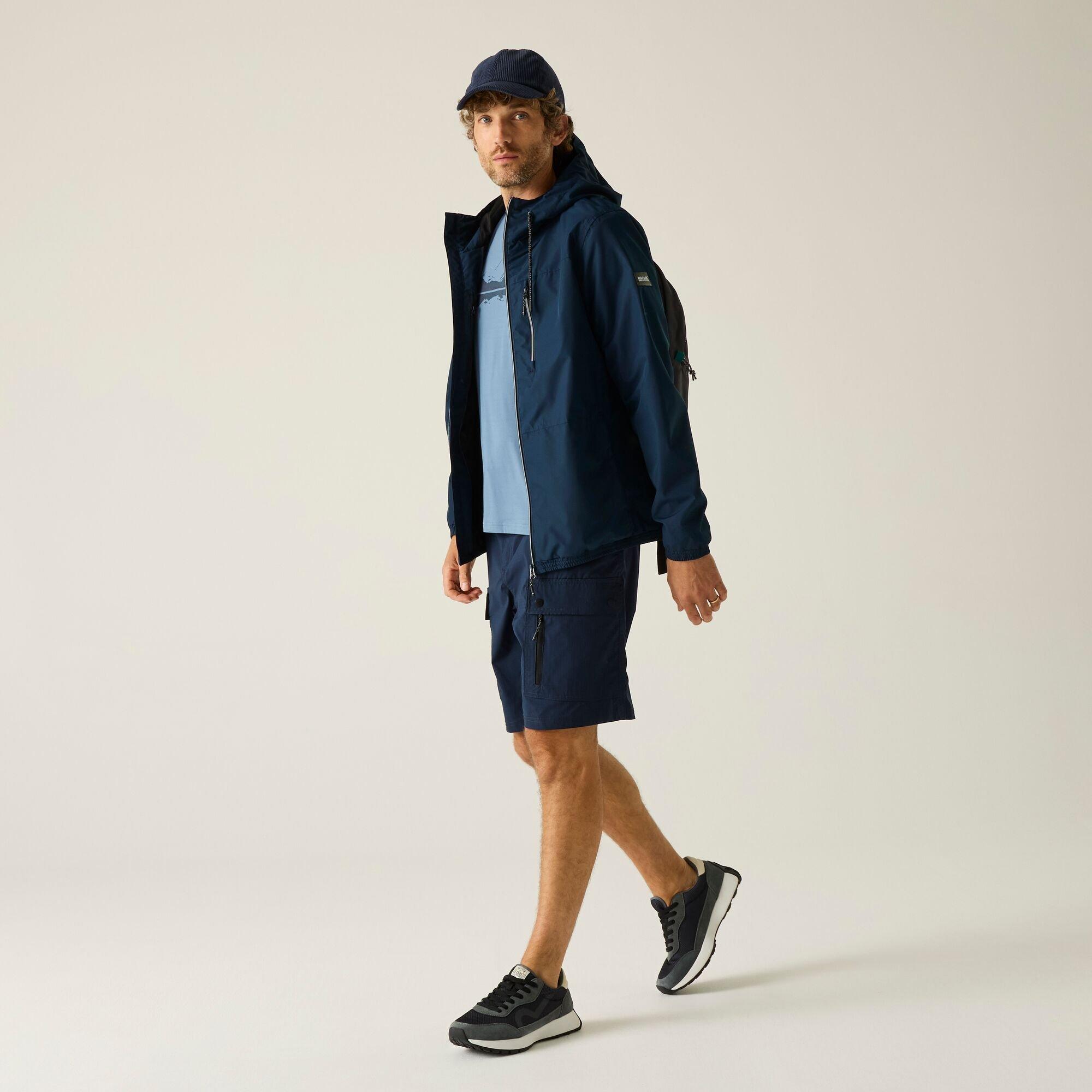 Nvy(Tglyorn) - Regatta - Mens Shorebay Waterproof Isotex Jacket - 4