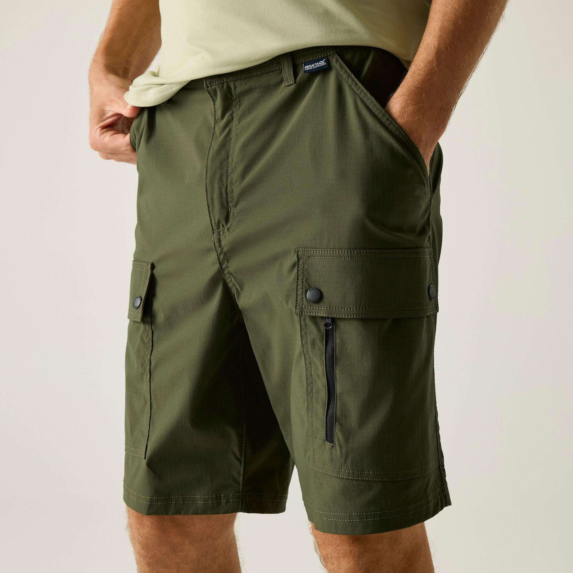 Dark Khaki - Regatta - Mens Arlery Isoflex Stretch Shorts - 4