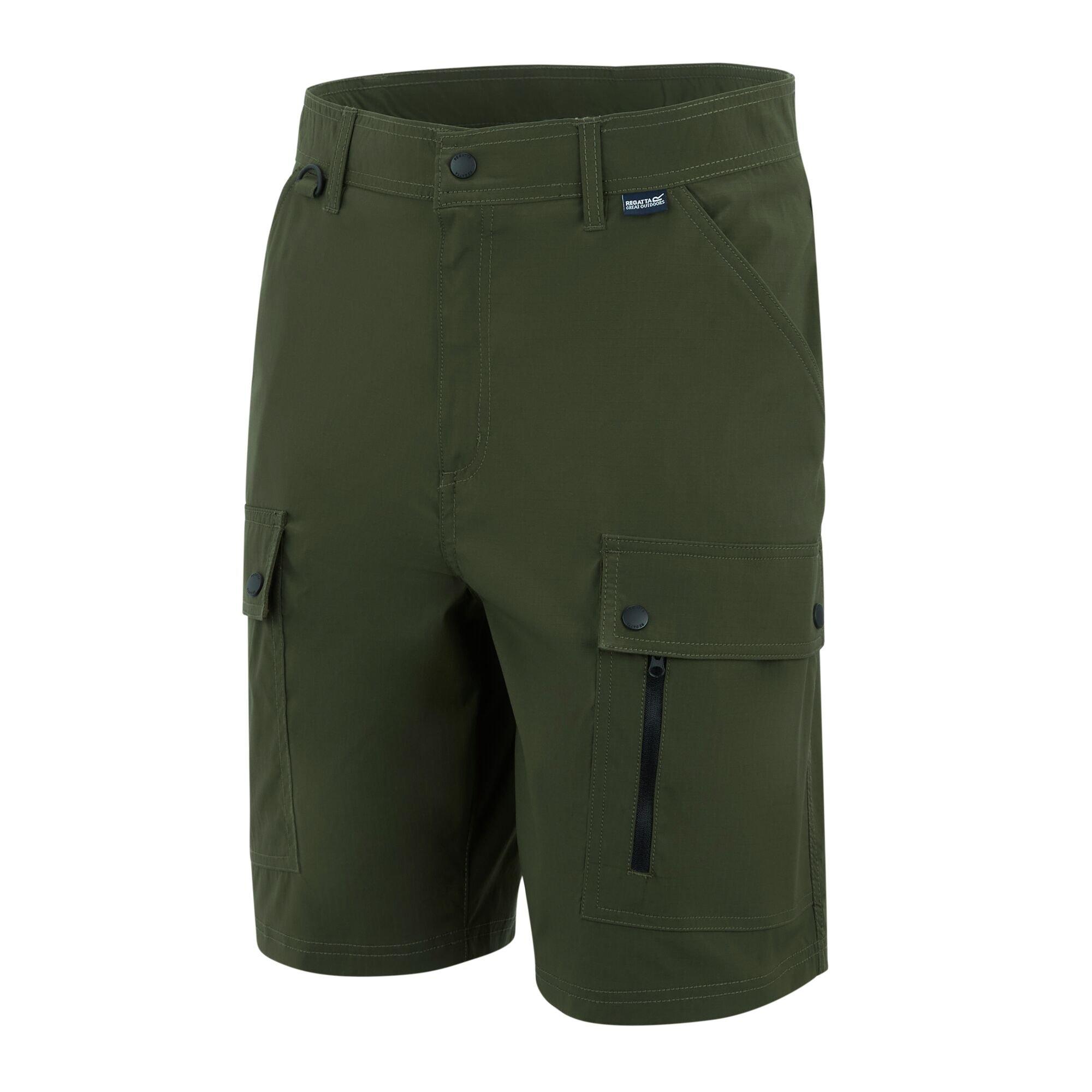 Dark Khaki - Regatta - Mens Arlery Isoflex Stretch Shorts - 7