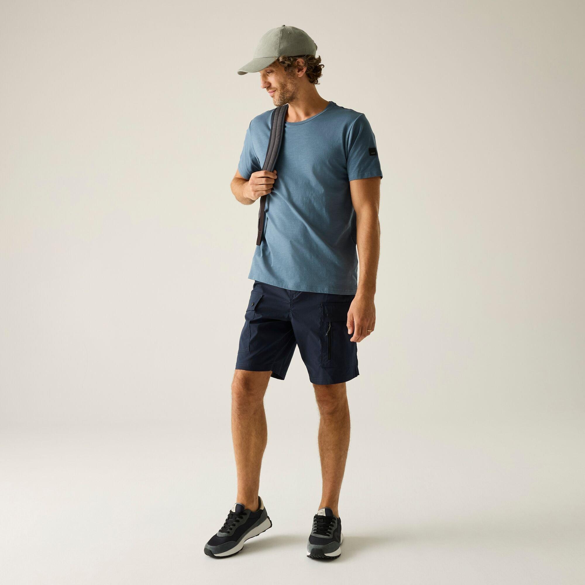 Navy - Regatta - Mens Arlery Isoflex Stretch Shorts - 3