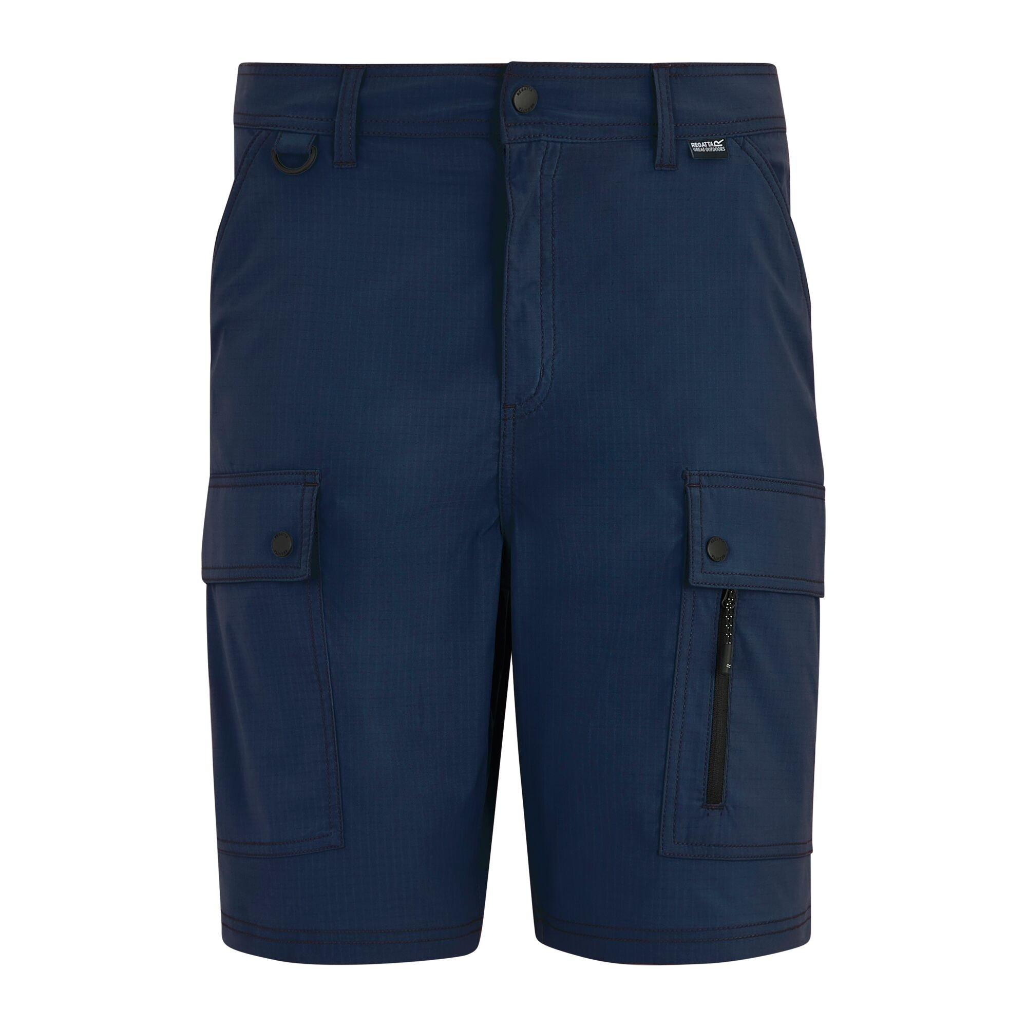 Navy - Regatta - Mens Arlery Isoflex Stretch Shorts - 5