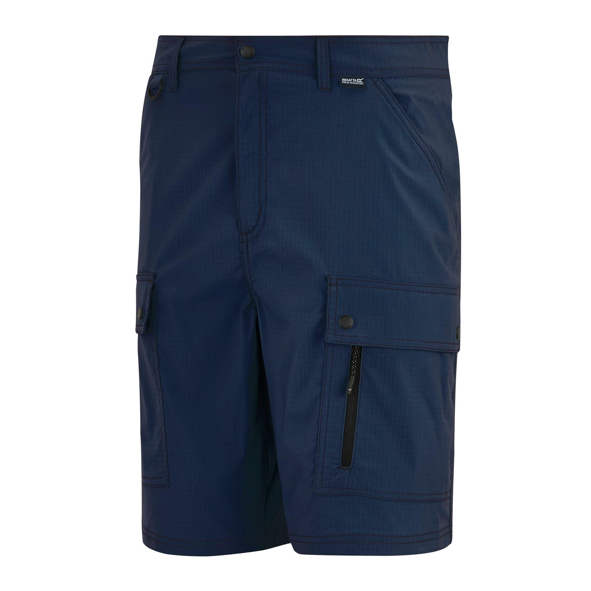 Navy - Regatta - Mens Arlery Isoflex Stretch Shorts - 7