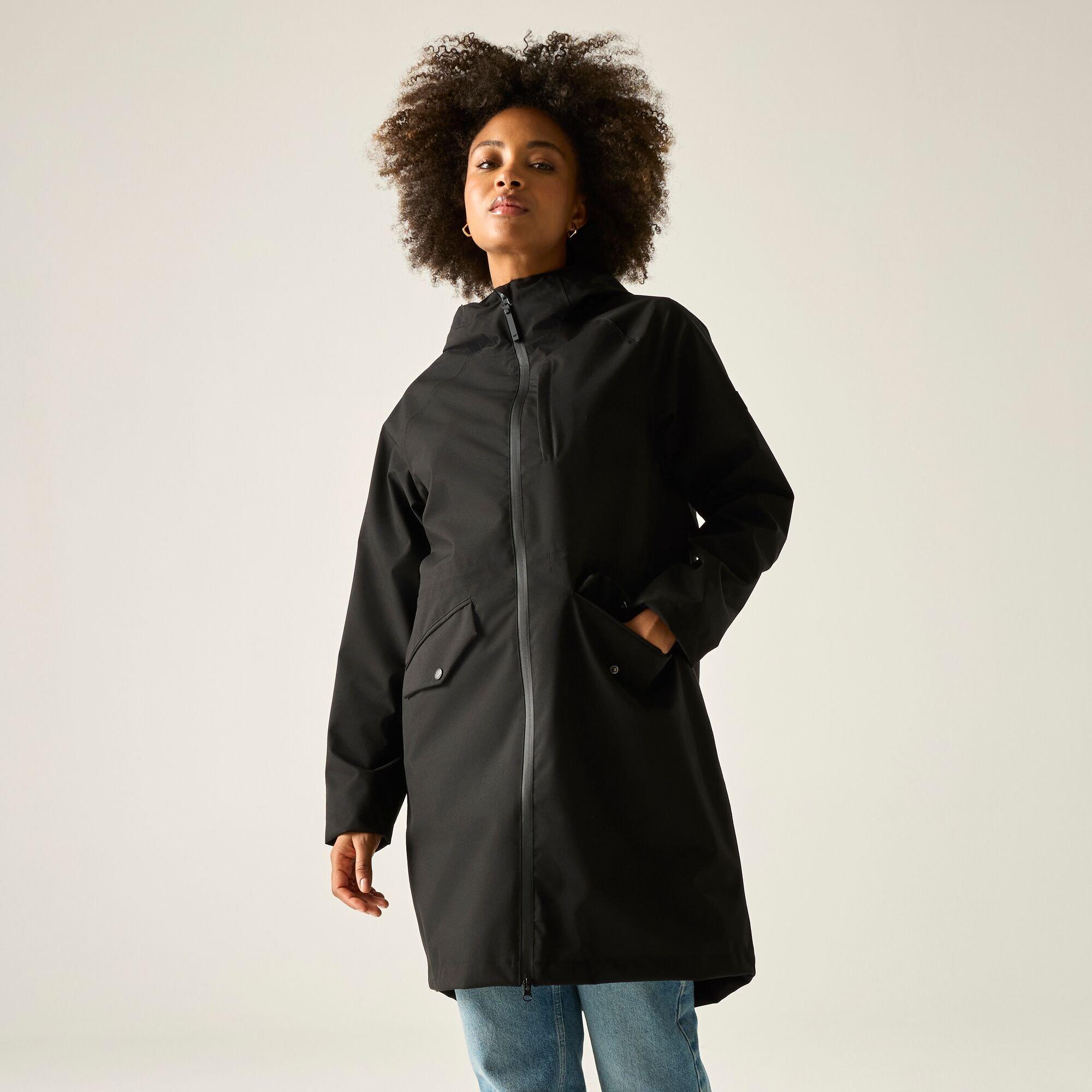 Black - Regatta - Womens Levita Waterproof Isotex Jacket - 6