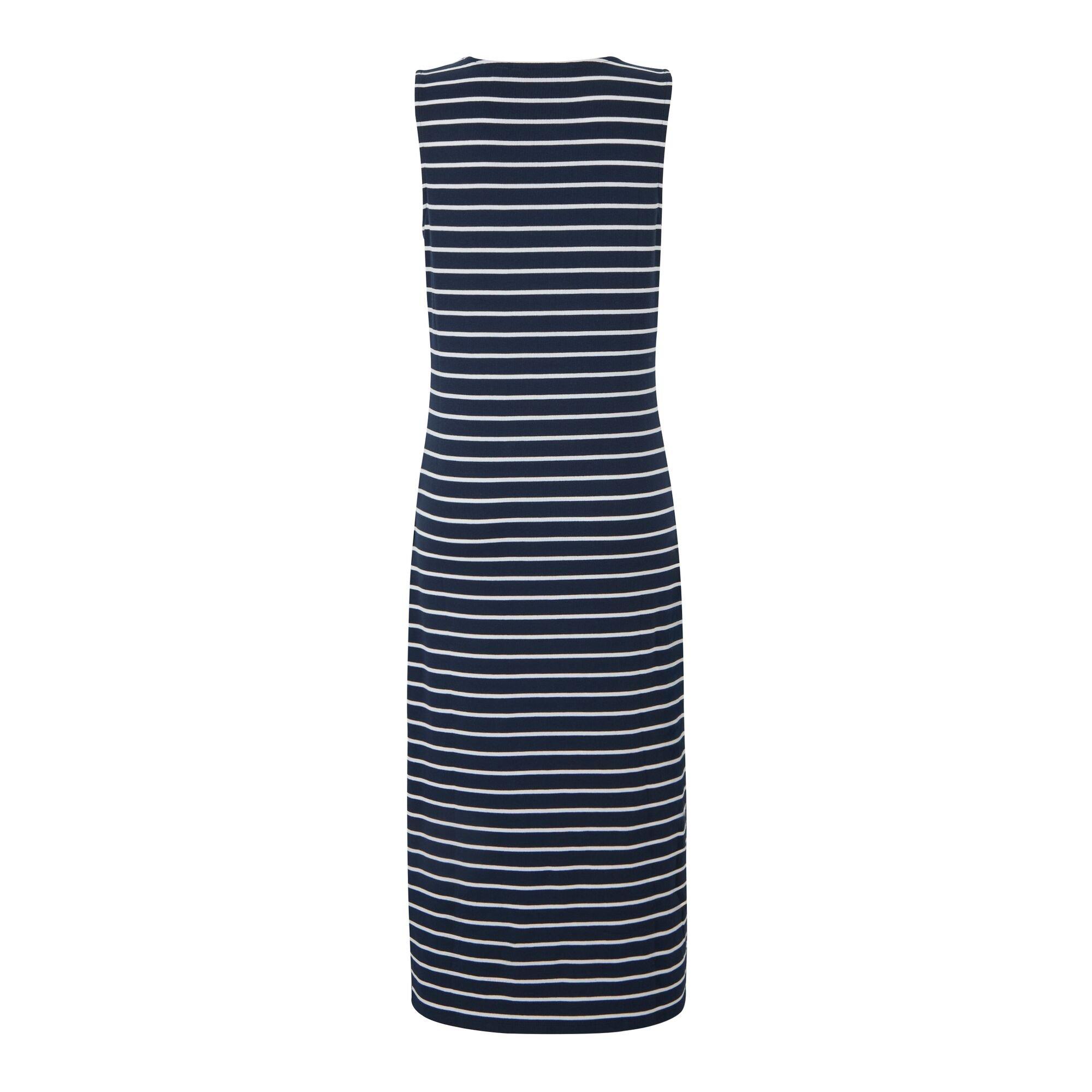 Nvy/Whtstrip - Regatta - Womens Amorie Midi Dress - 7