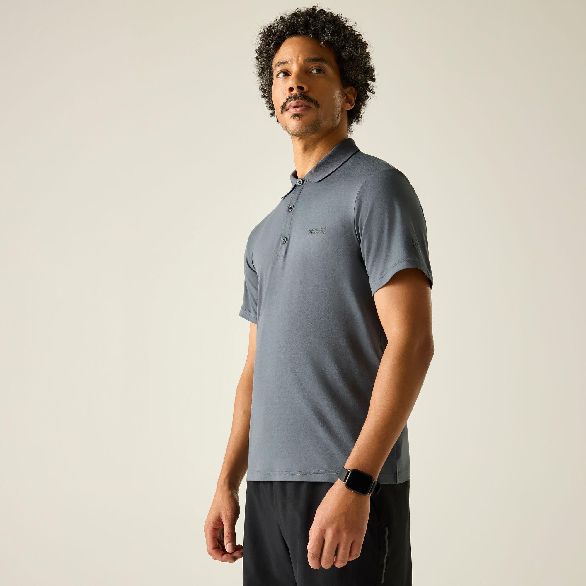 Mens Maverik stretch UPF 50+ Polo Shirt