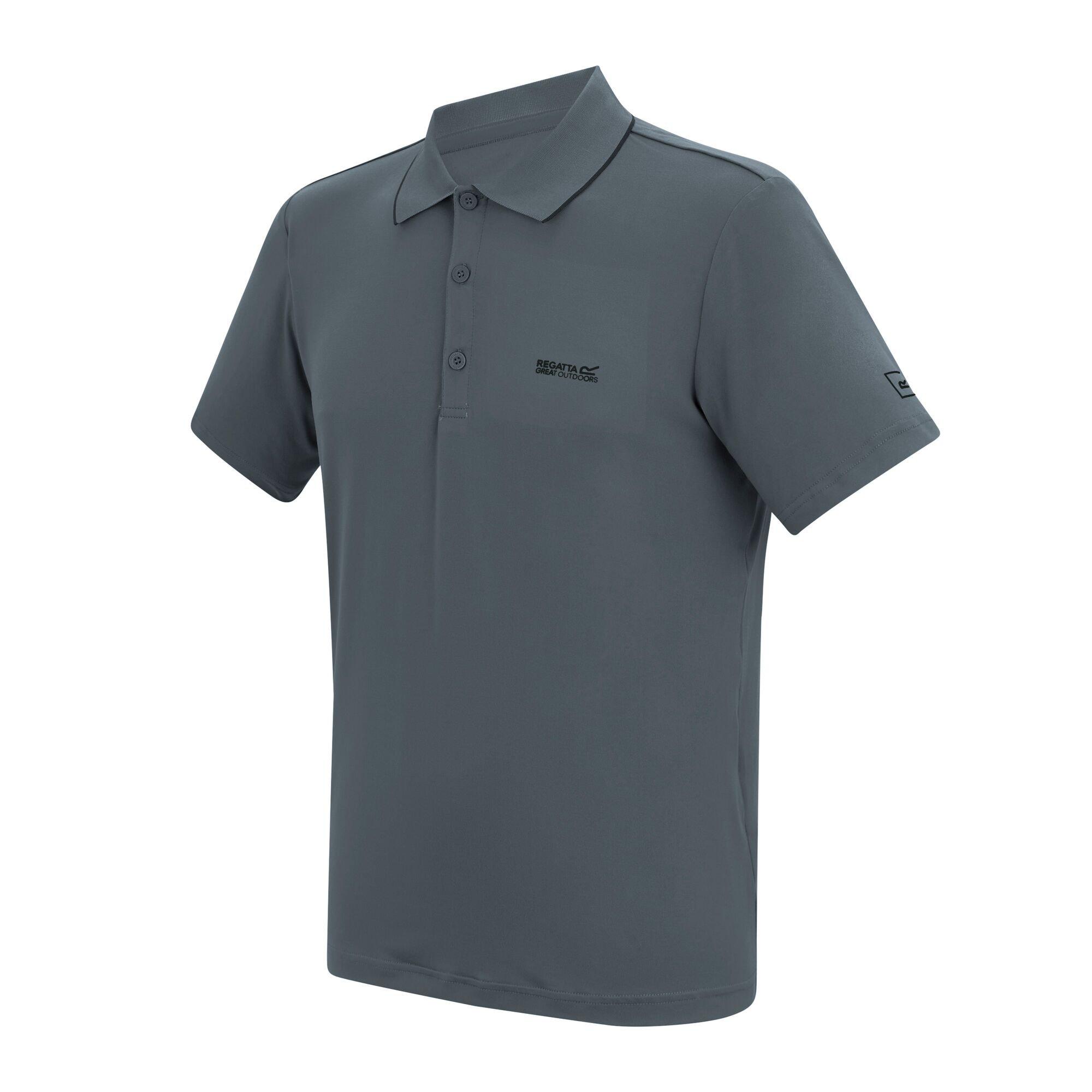 Dark Storm - Regatta - Mens Maverik stretch UPF 50+ Polo Shirt - 7