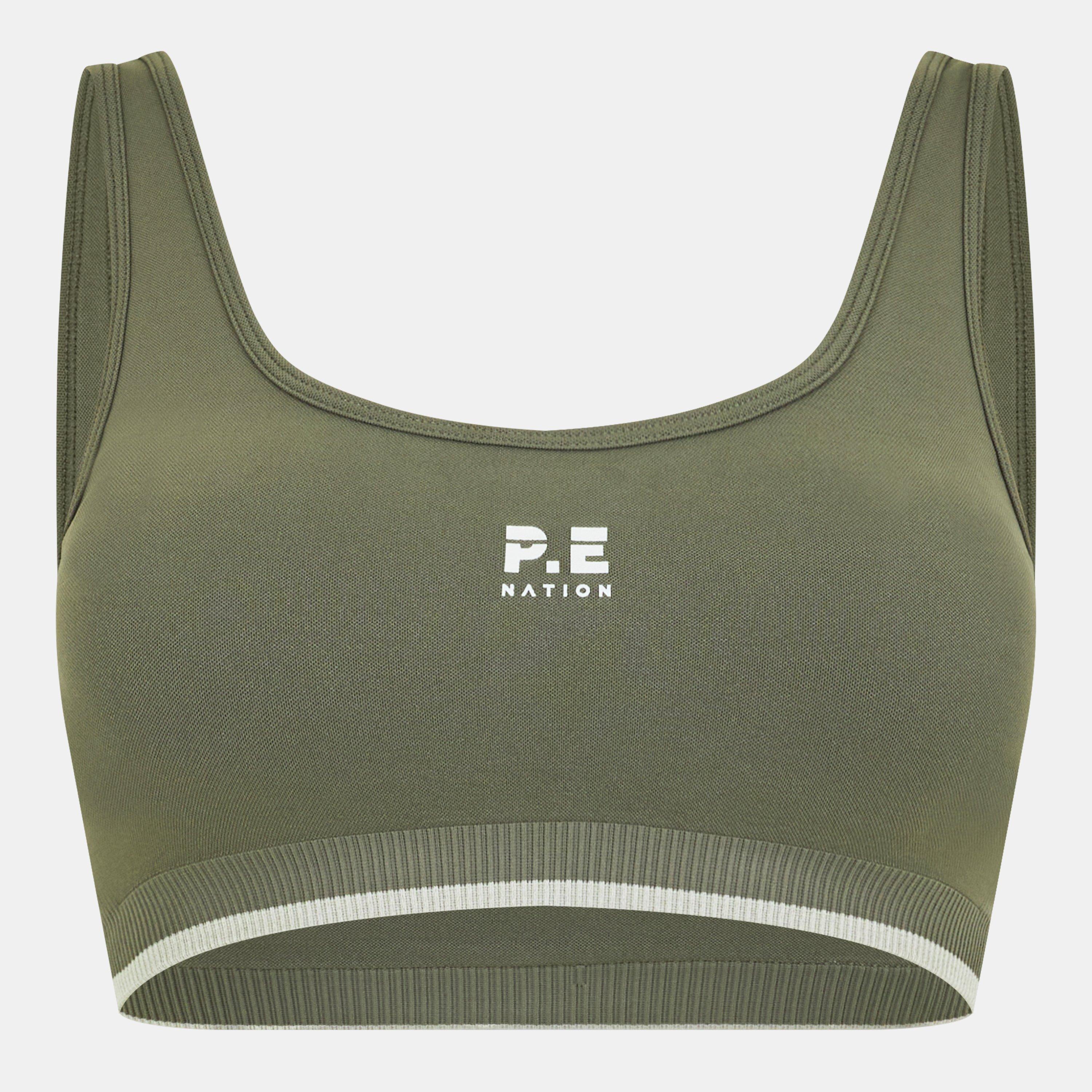 Khaki Brown - PE Nation - Women's Restore Performance Gym Vest - 1