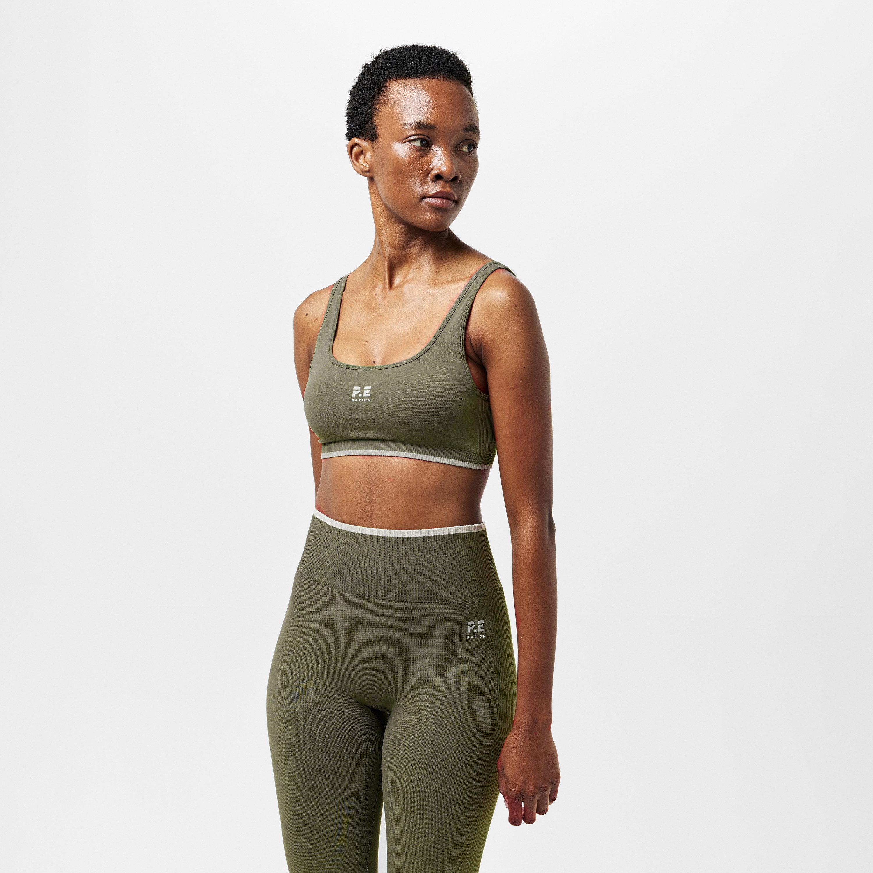 Khaki Brown - PE Nation - Women's Restore Performance Gym Vest - 3