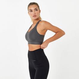 USA Pro USA Seamless Ribbed Sports Bra