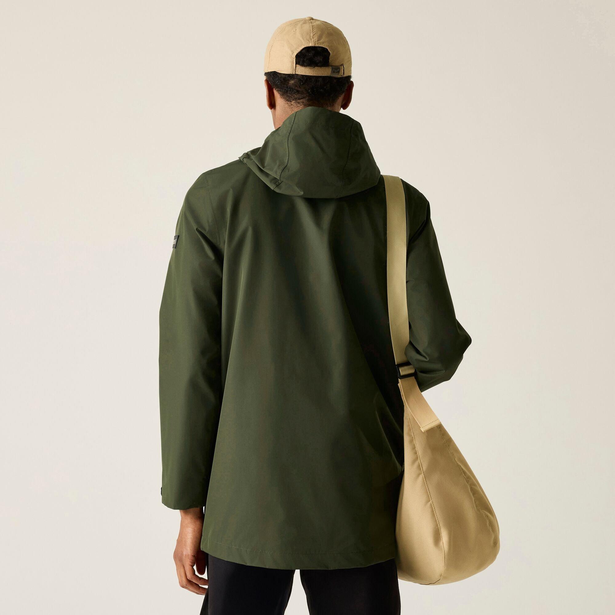 Dark Khaki - Regatta - Mens Daledon Waterproof Isotex Jacket - 2