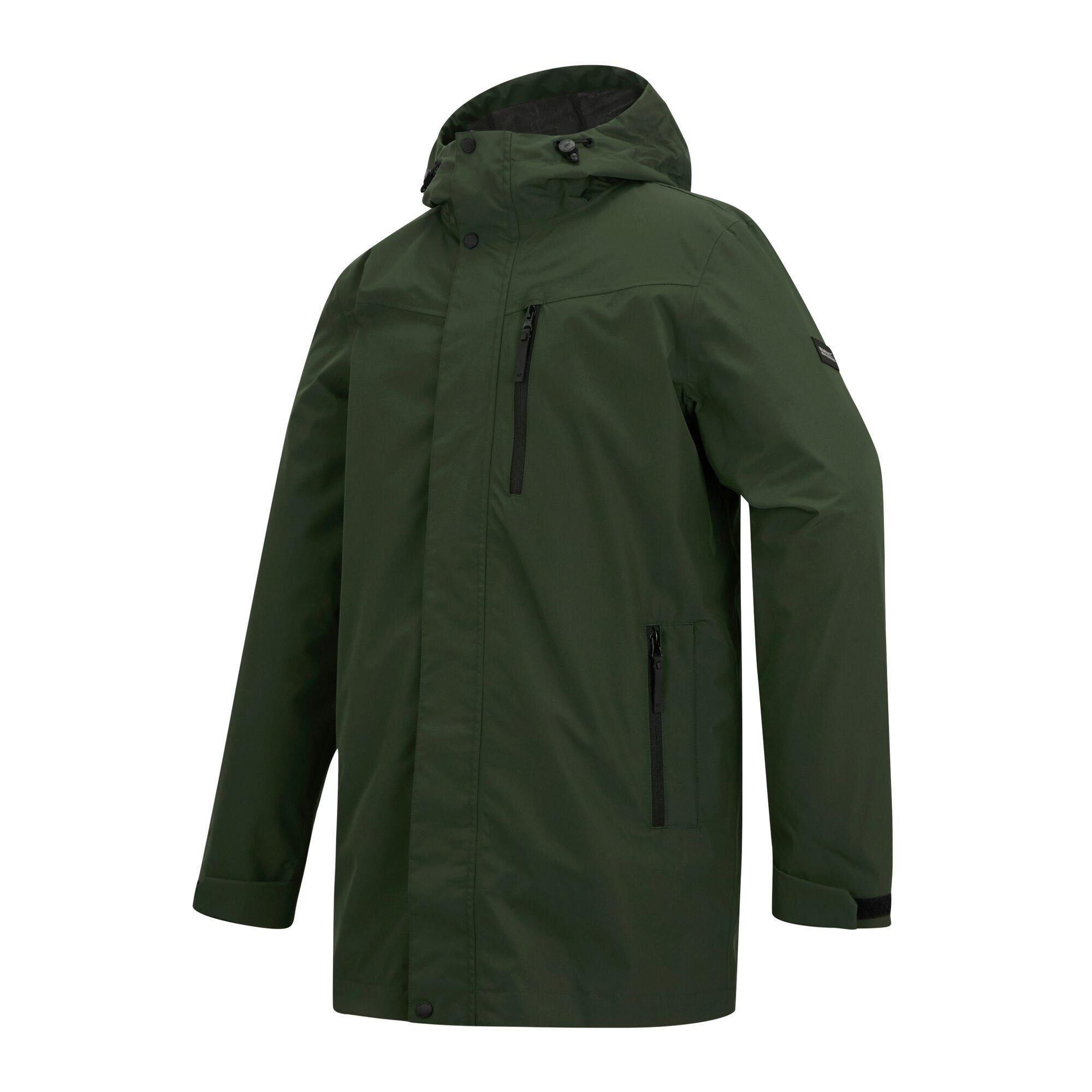 Dark Khaki - Regatta - Mens Daledon Waterproof Isotex Jacket - 12
