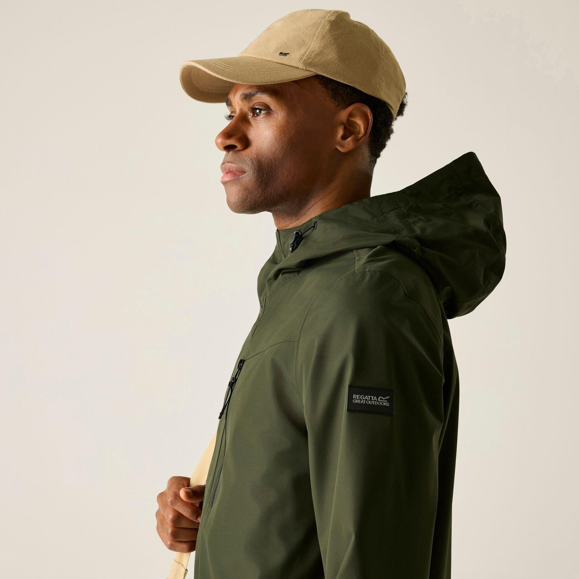 Dark Khaki - Regatta - Mens Daledon Waterproof Isotex Jacket - 8