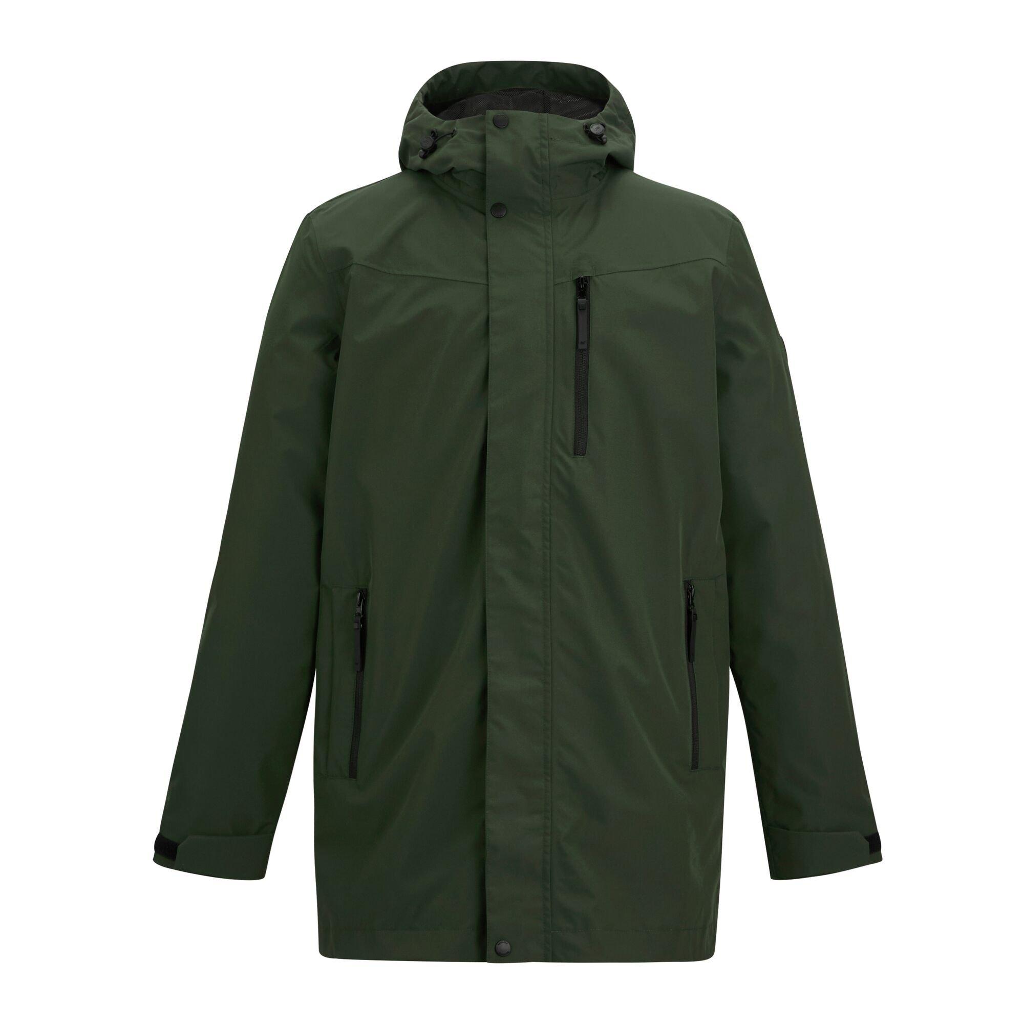 Dark Khaki - Regatta - Mens Daledon Waterproof Isotex Jacket - 10