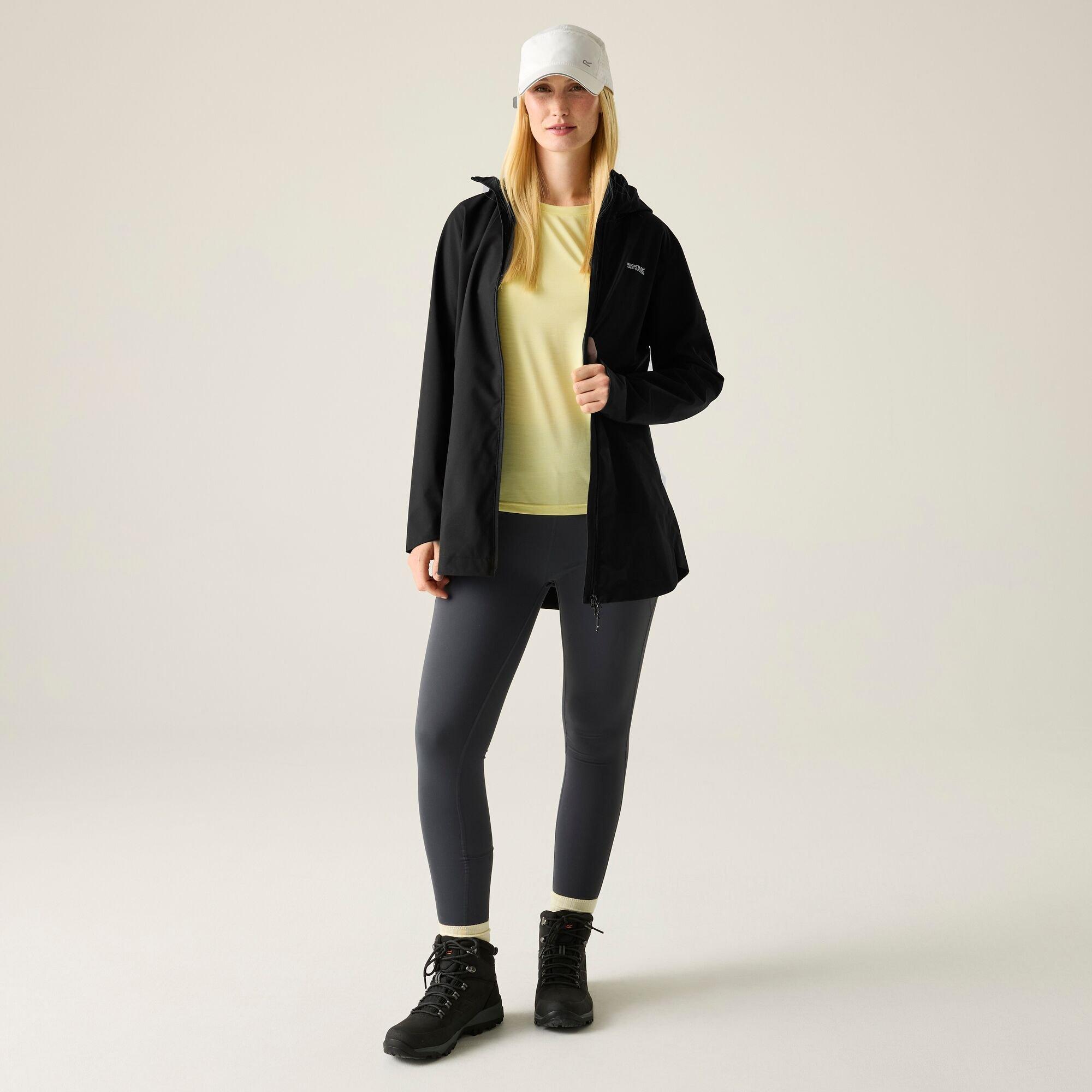 Black - Regatta - Womens Natalina Waterproof Isotex Jacket - 5