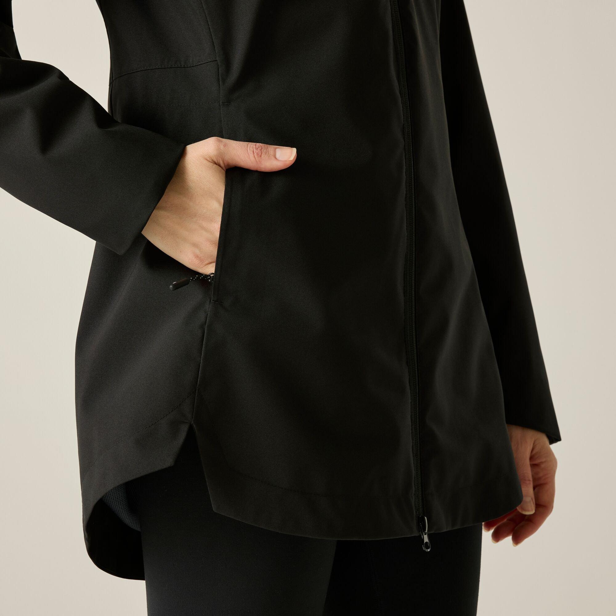 Black - Regatta - Womens Natalina Waterproof Isotex Jacket - 10