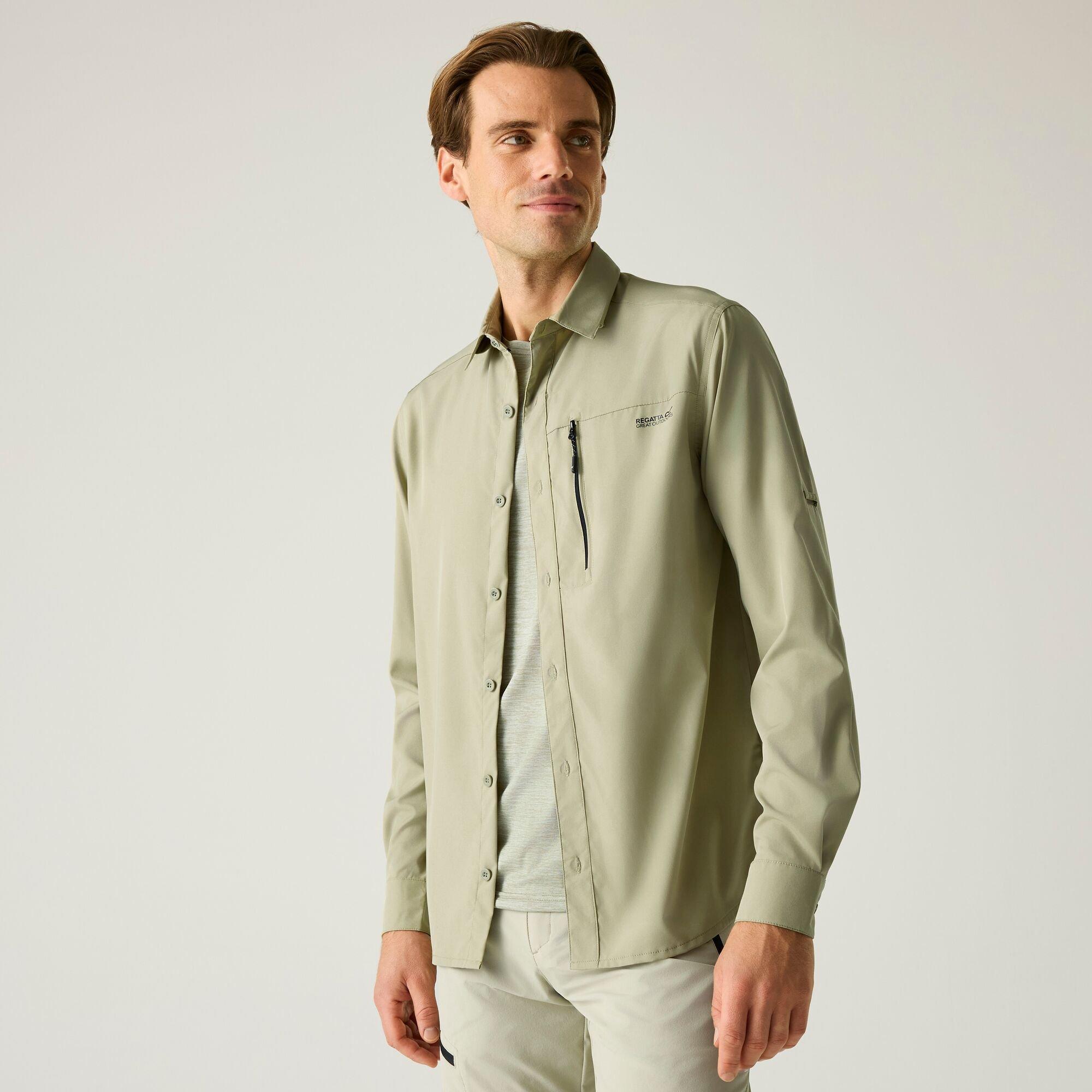 Abbeystone - Regatta - Mens Anti-Insect Travel Light UPF 50+ Shirt - 1