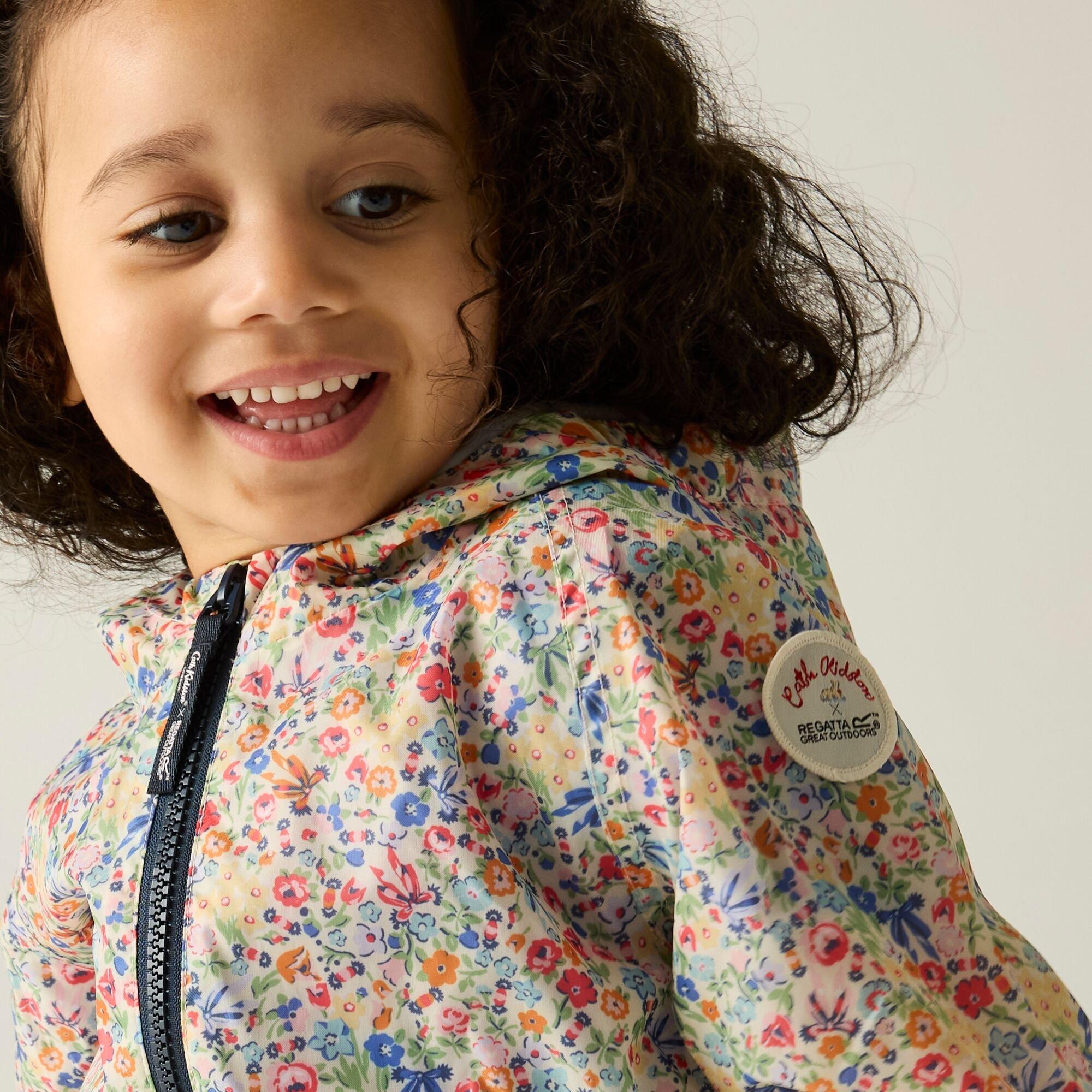 Cream Harmony D - Regatta - Kids Cath Kidston Waterproof Isolite Puddlesuit - 4