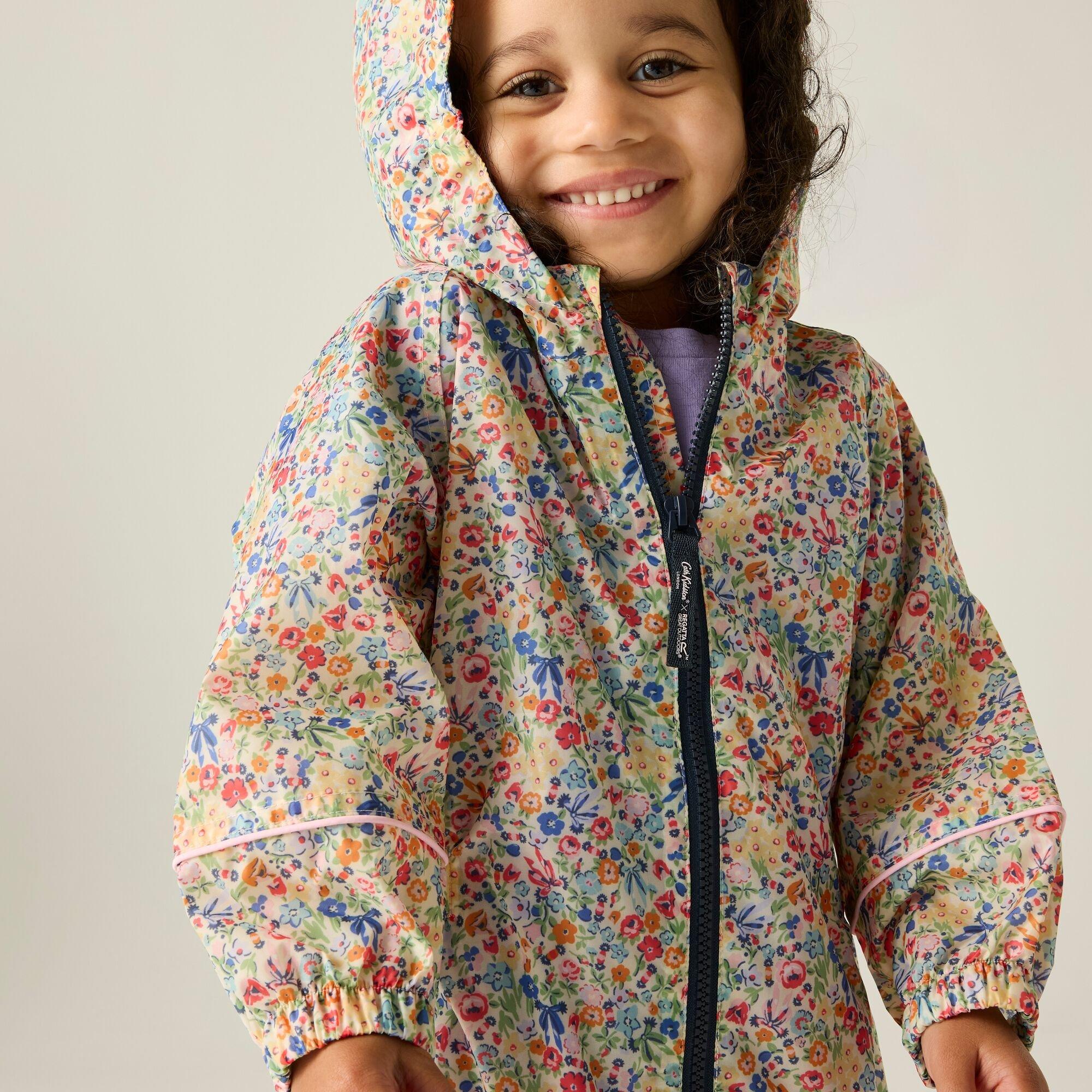 Cream Harmony D - Regatta - Kids Cath Kidston Waterproof Isolite Puddlesuit - 5