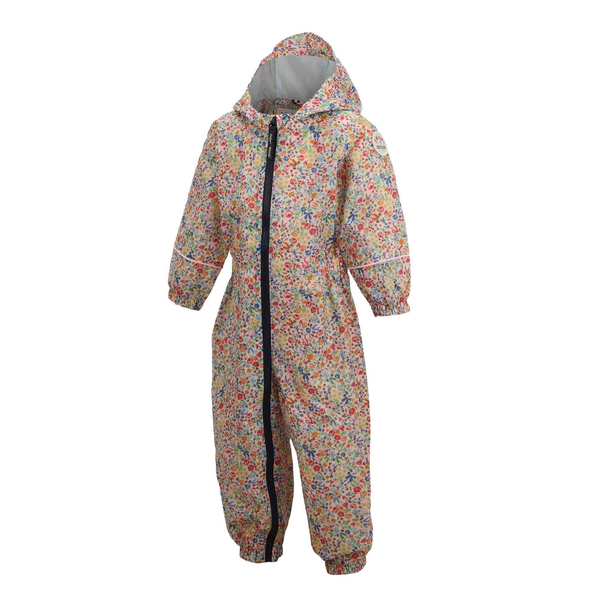 Cream Harmony D - Regatta - Kids Cath Kidston Waterproof Isolite Puddlesuit - 8