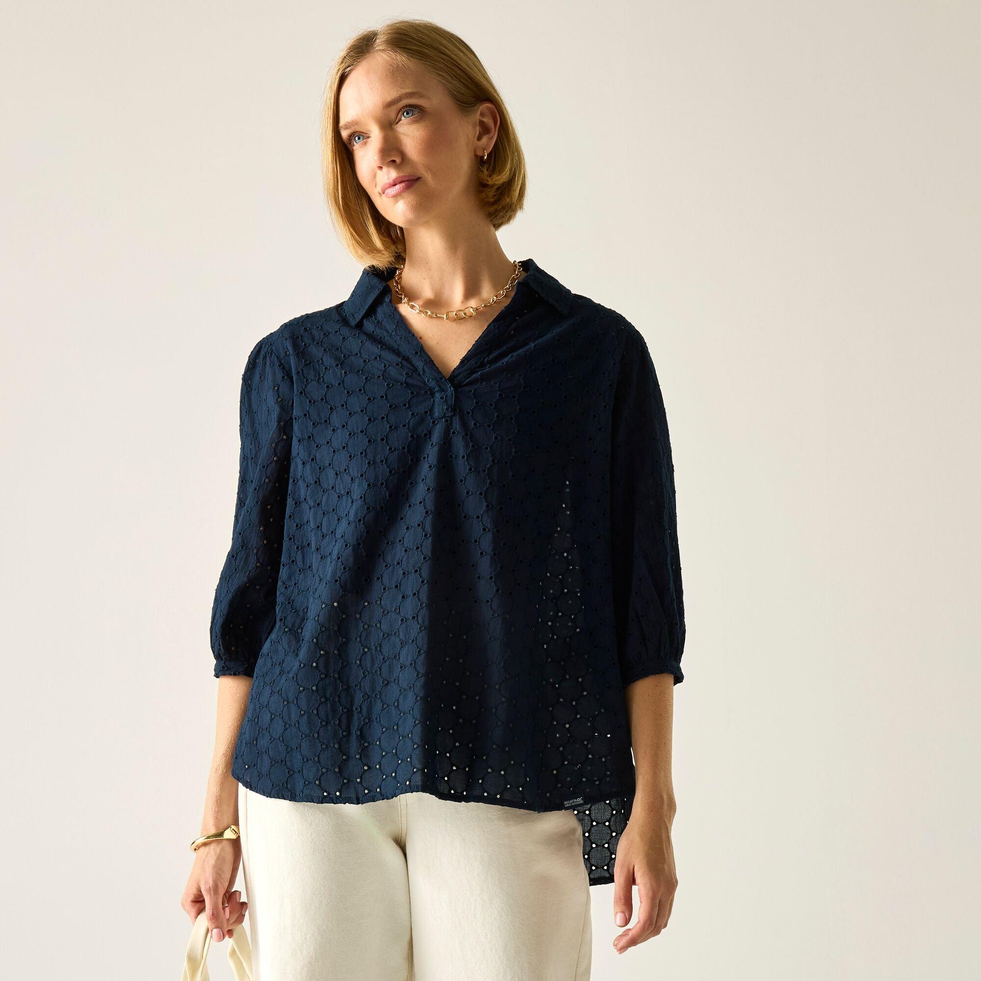 Navy Brod - Regatta - Womens Nofino Lightweight Shirt - 1